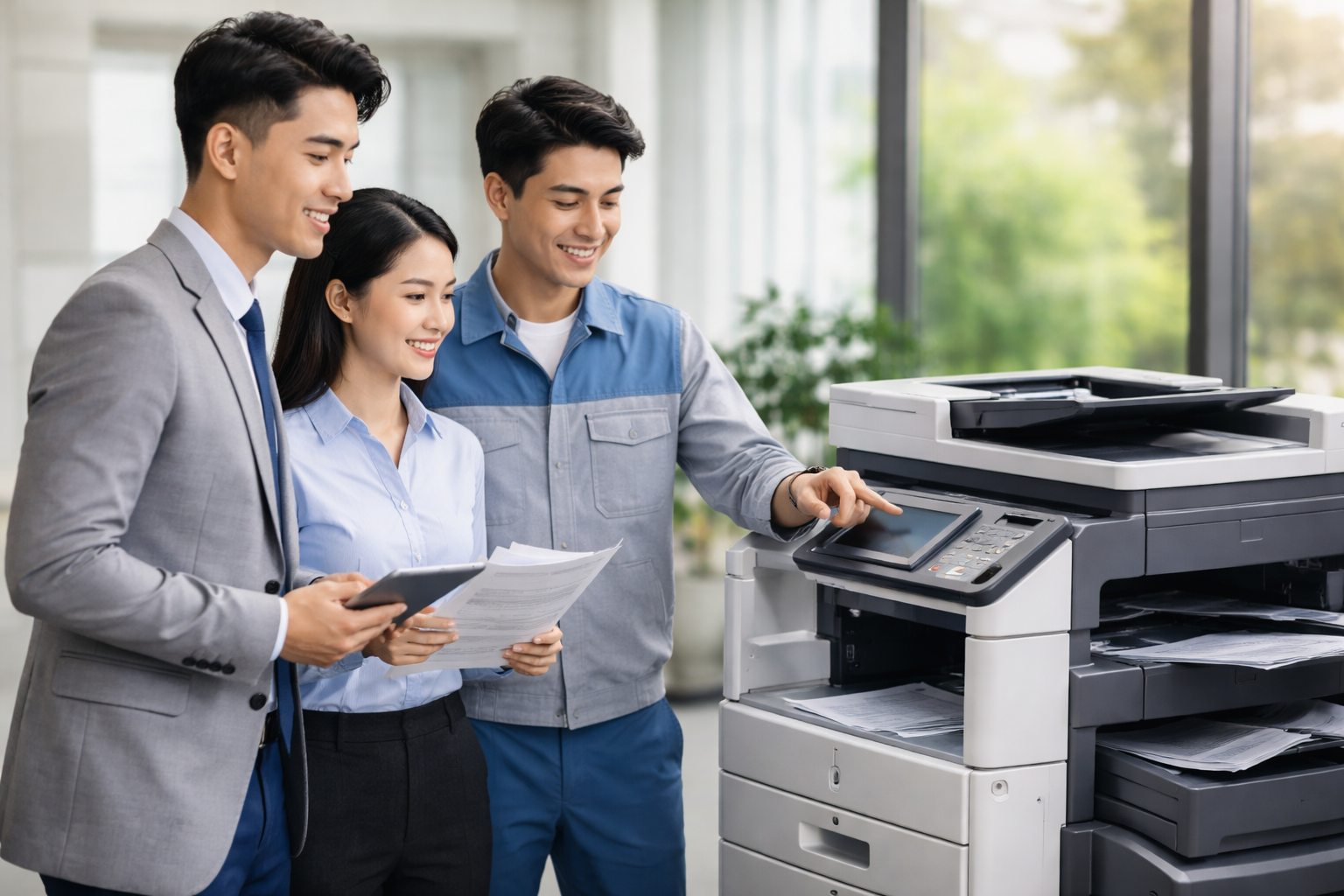 Cho thuê máy photocopy Đắk Sắk Lâm Đồng - Lợi ích thực tế khi sử dụng dịch vụ cho thuê máy photocopy Đắk Sắk Lâm Đồng