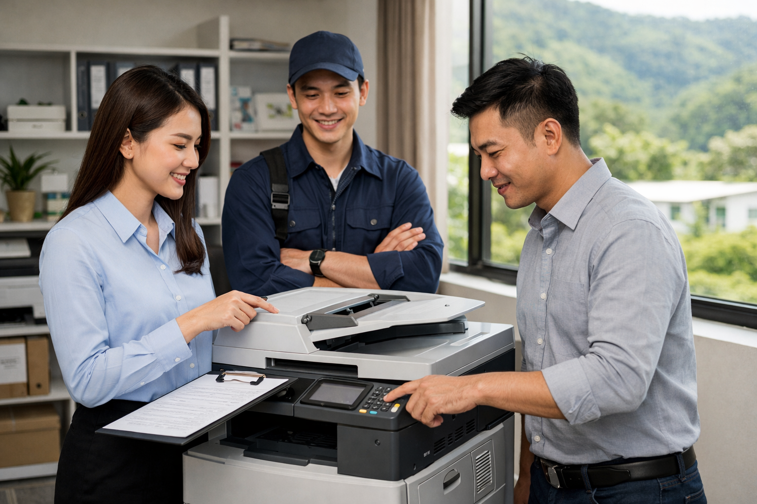 Cho thuê máy photocopy Đức Lập Lâm Đồng - Kinh nghiệm chọn đơn vị cho thuê máy photocopy uy tín tại Đức Lập