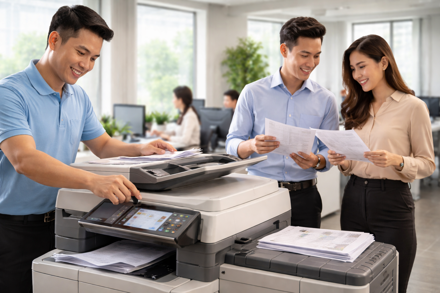 Cho thuê máy photocopy Cư Jút Lâm Đồng - Lợi ích thực sự khi sử dụng dịch vụ cho thuê máy photocopy Cư Jút Lâm Đồng
