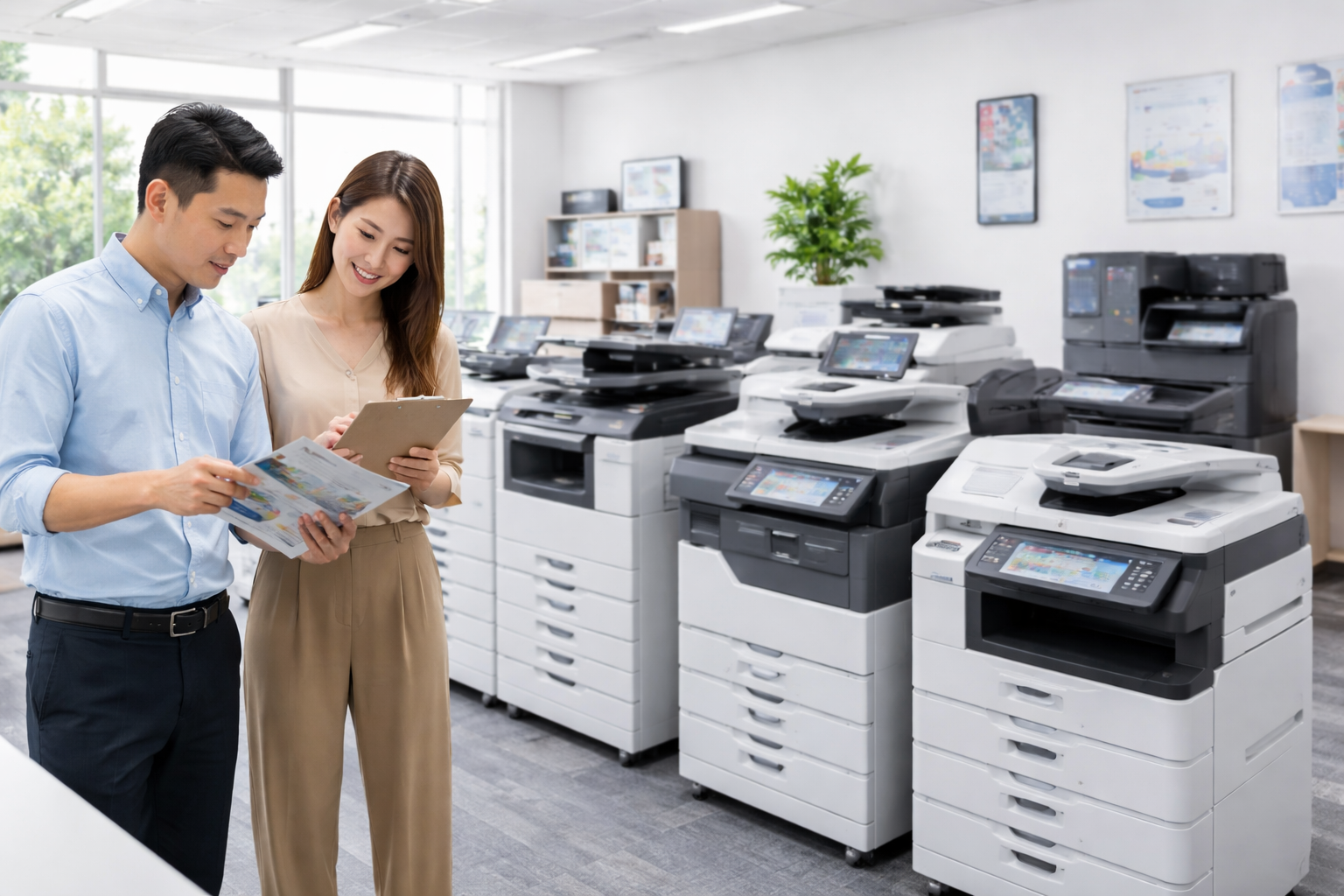 Cho thuê máy photocopy Cư Jút Lâm Đồng - Các dòng máy photocopy cho thuê phổ biến tại Cư Jút và cách chọn đúng nhu cầu