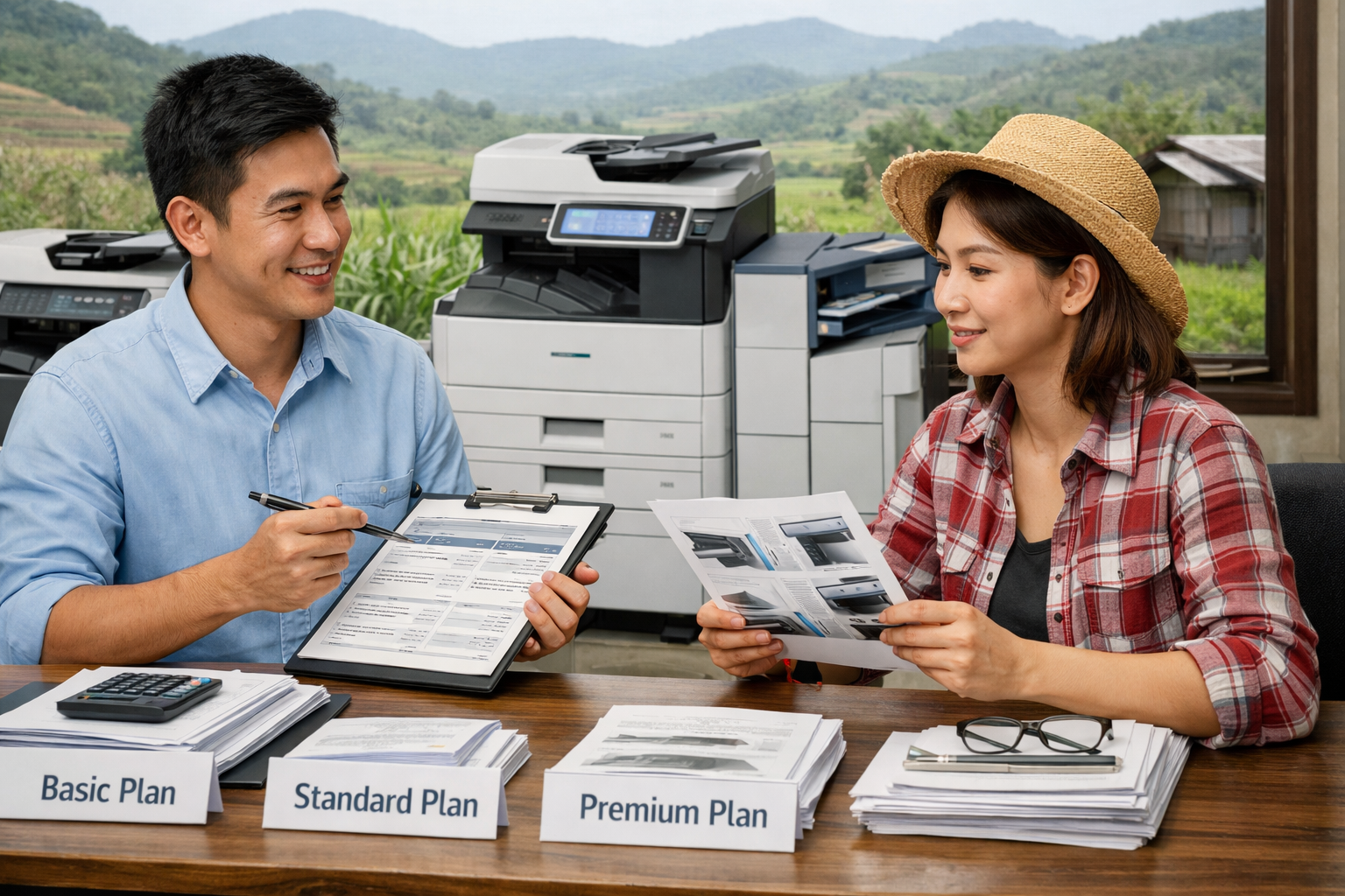 Cho thuê máy photocopy Suối Kiết Lâm Đồng - Các gói cho thuê máy photocopy phổ biến tại Suối Kiết và cách chọn đúng nhu cầu