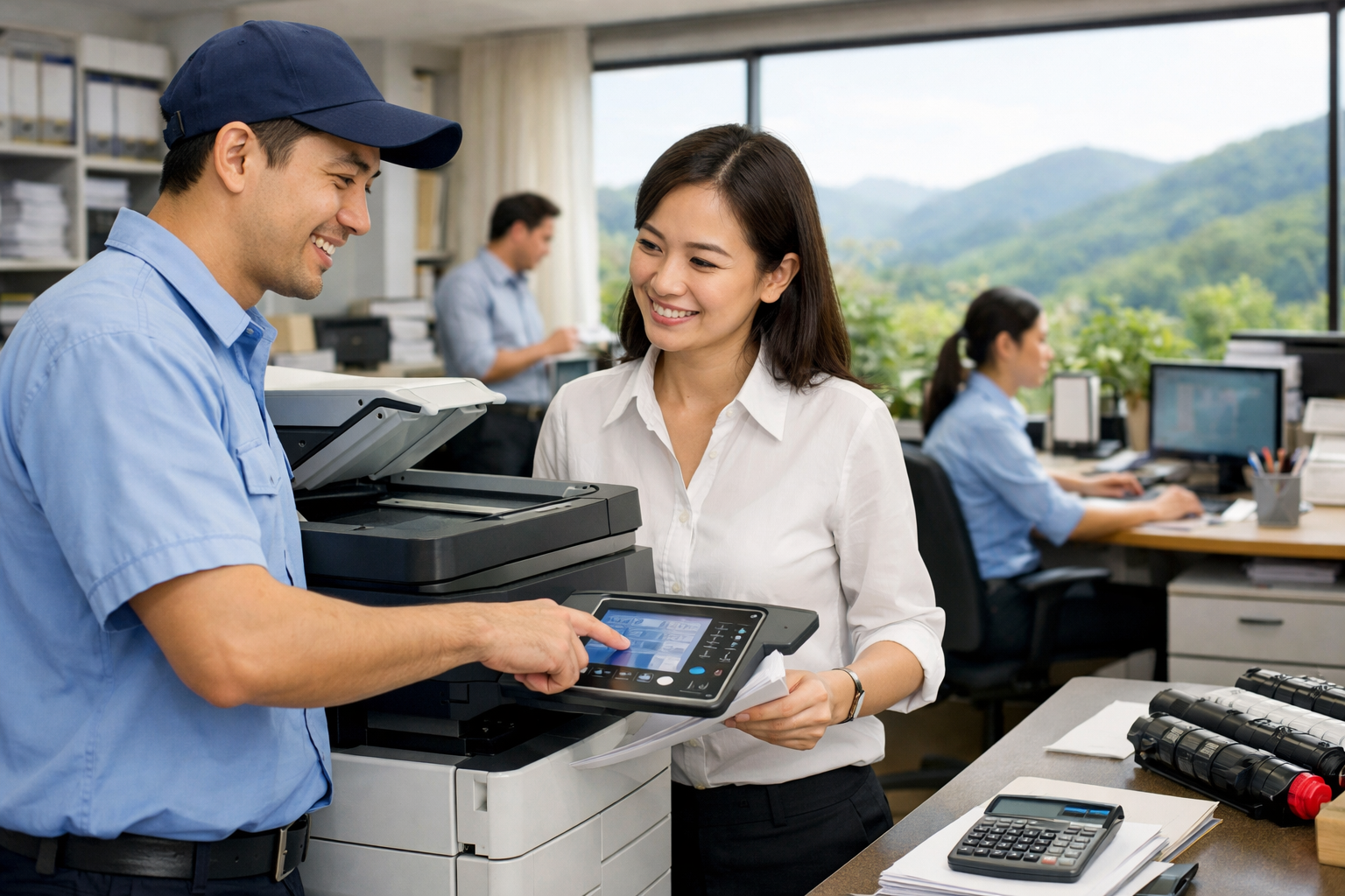 Cho thuê máy photocopy Tánh Linh Lâm Đồng - Lợi ích khi sử dụng dịch vụ cho thuê máy photocopy Tánh Linh Lâm Đồng