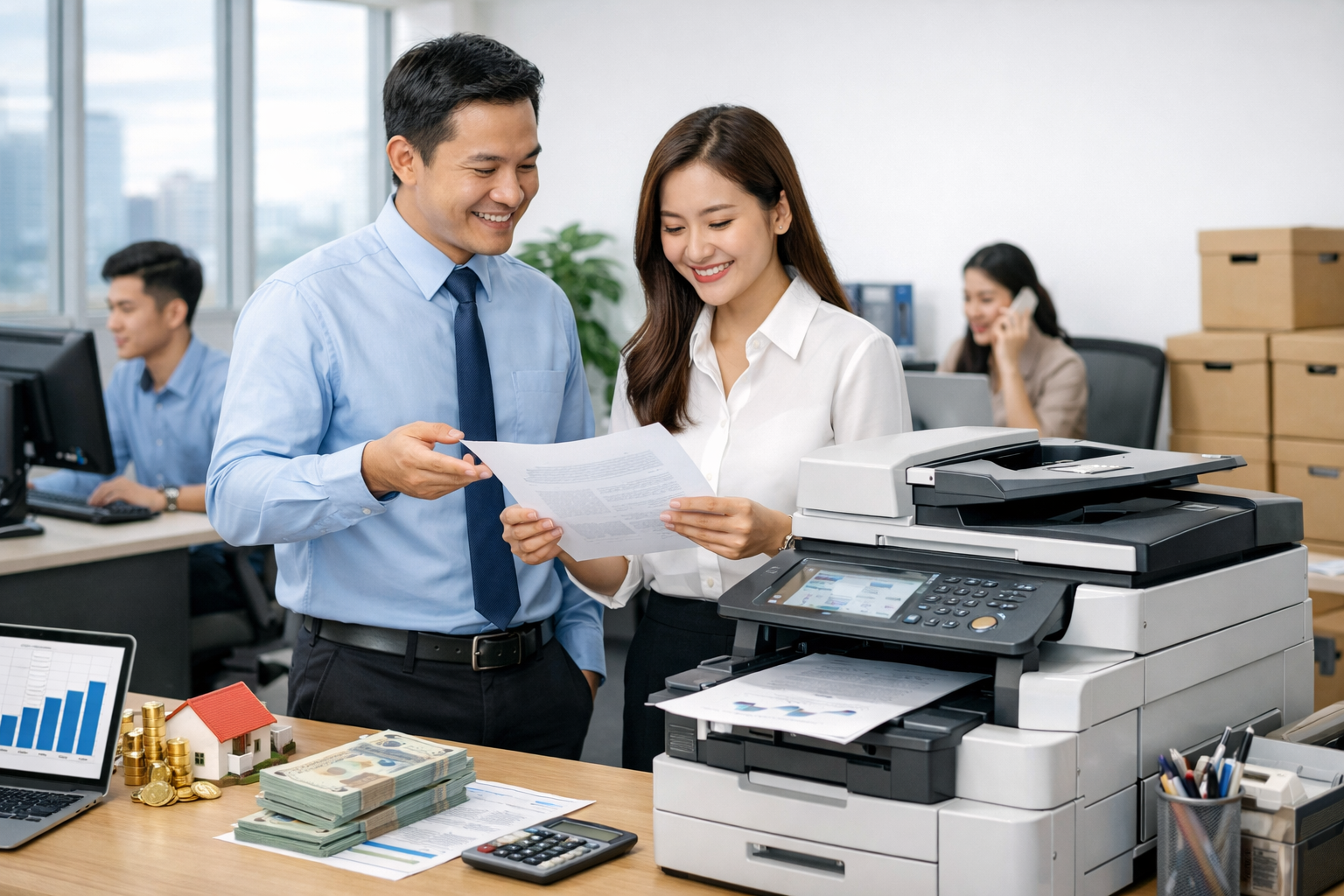 giá thuê máy photocopy Phú Sơn - Những Lợi Ích Khi Thuê Máy Photocopy Tại Phú Sơn
