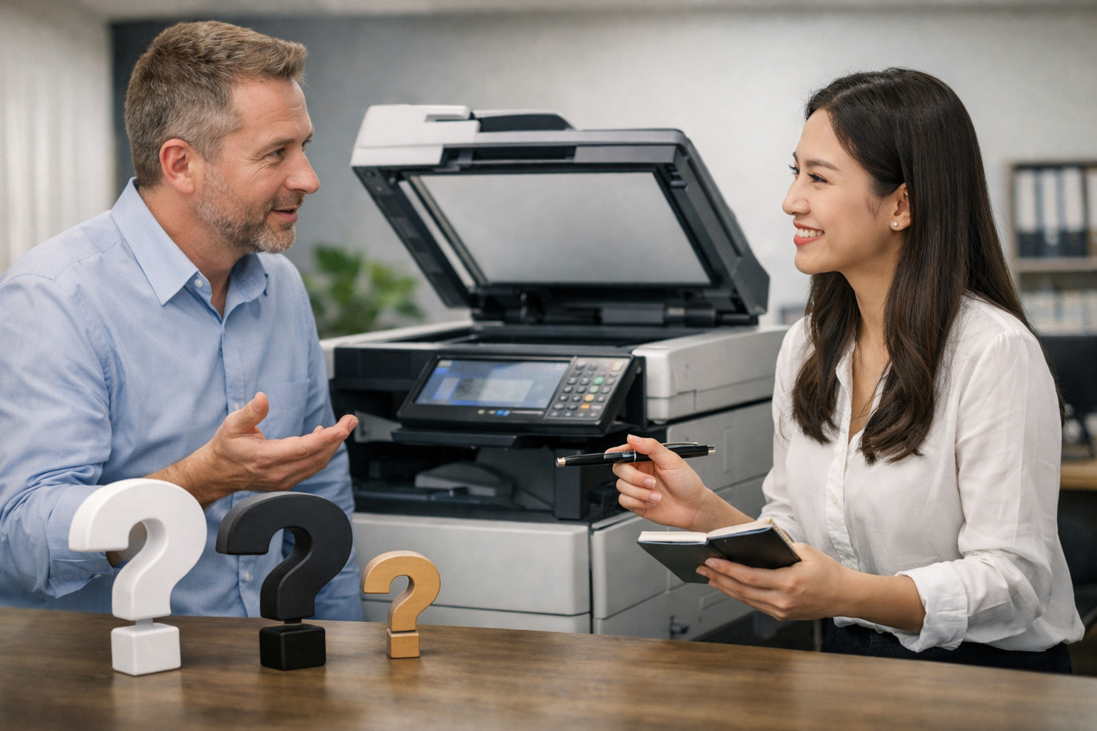 kinh nghiệm thuê máy photocopy Tuy Đức - Câu hỏi thường gặp (FAQ)