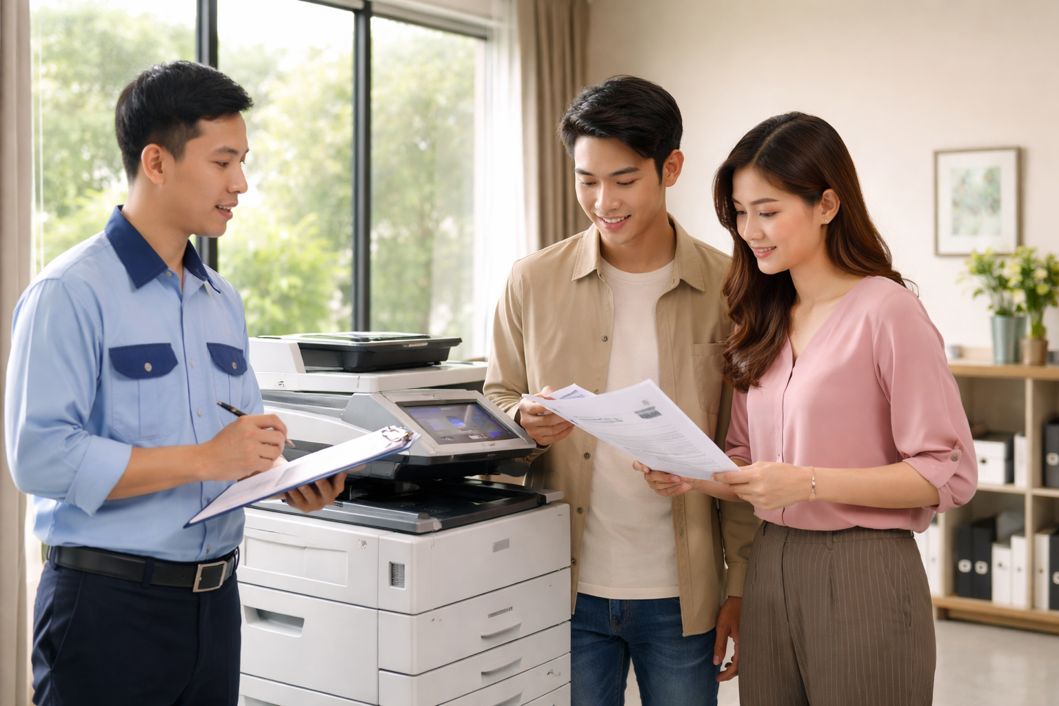 cách thuê máy photocopy Tuy Đức Lâm Đồng - Quy Trình Thuê Máy Photocopy Tại Tuy Đức Lâm Đồng