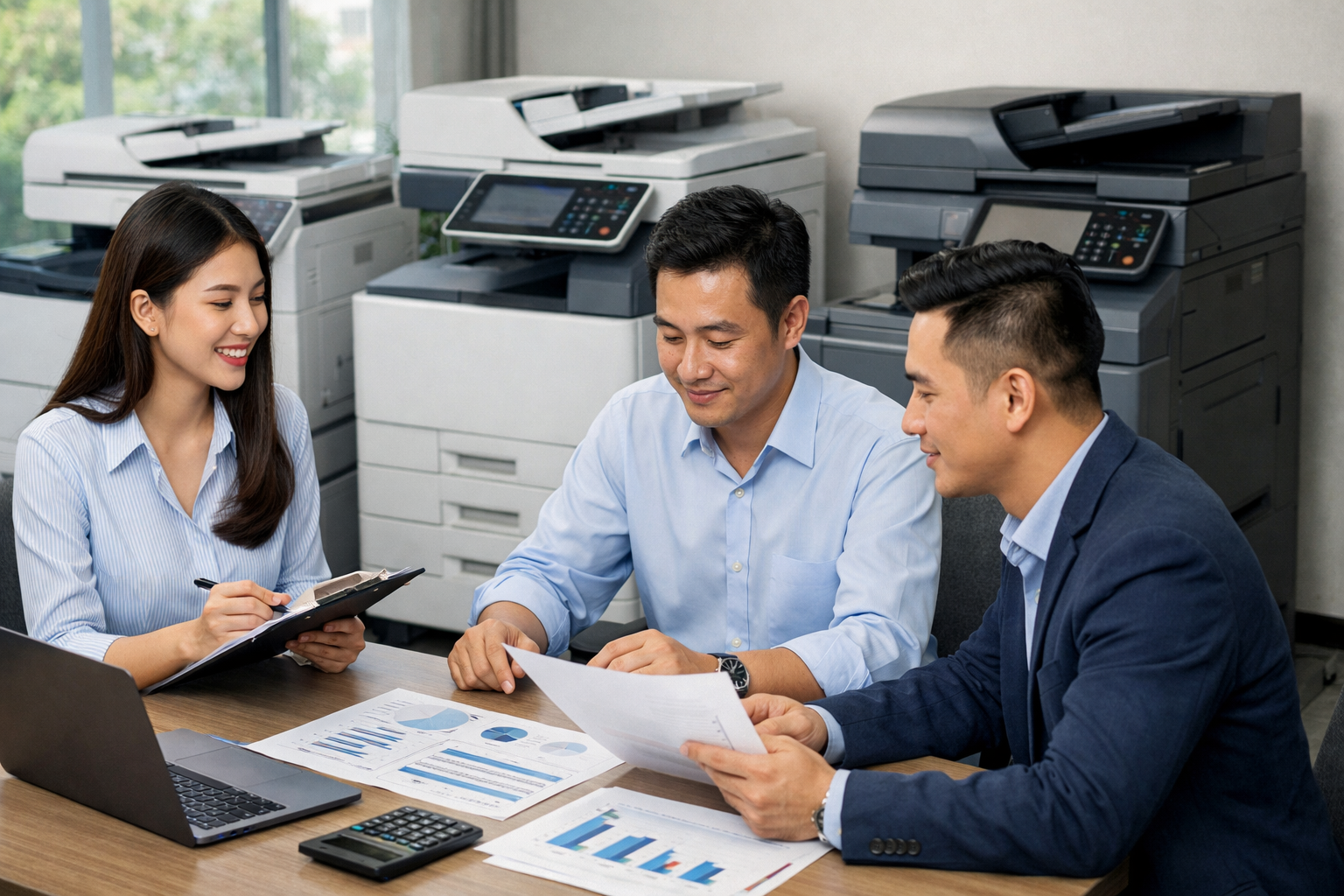 thuê máy photocopy uy tín Lâm Đồng - So sánh các dịch vụ thuê máy photocopy uy tín tại Lâm Đồng