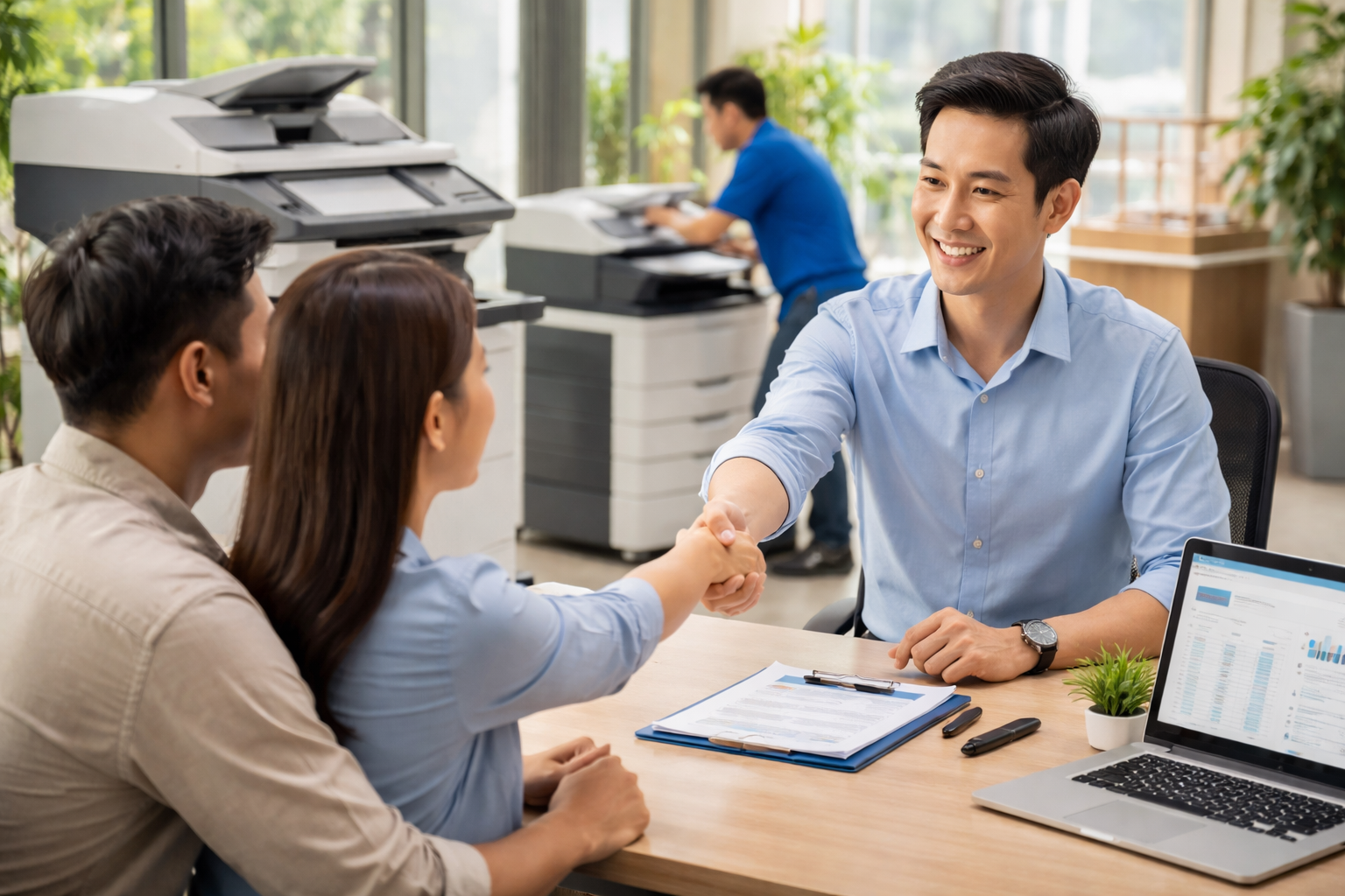 kinh nghiệm thuê máy photocopy Tuy Phong - Quy Trình Thuê Máy Photocopy Tại Tuy Phong