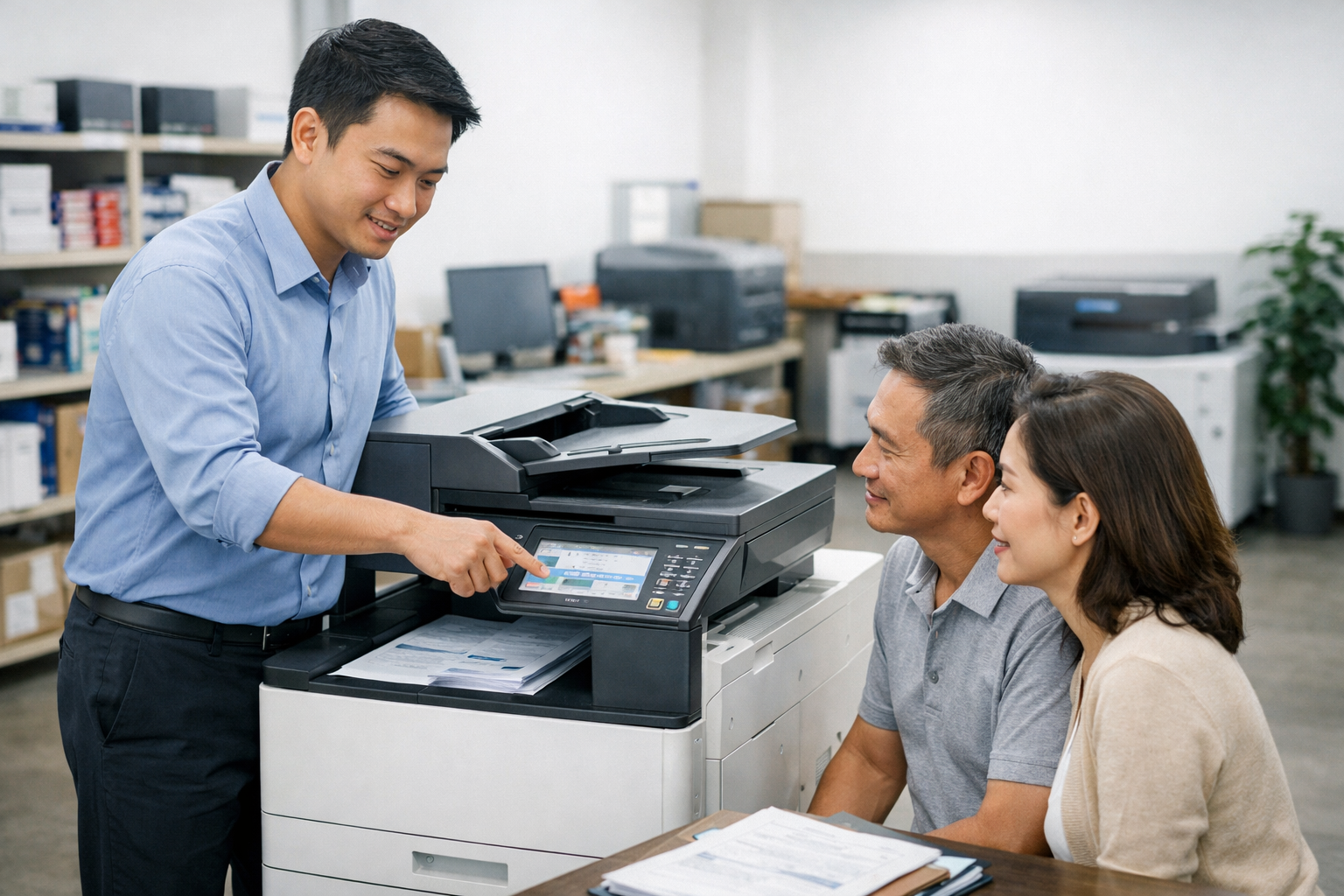 địa chỉ thuê photocopy Tuy Phong - Lợi Ích Khi Thuê Máy Photocopy Dài Hạn Tại Tuy Phong