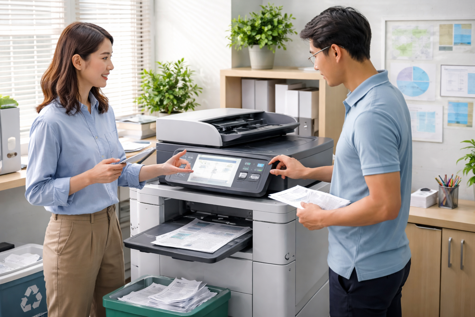 mẹo thuê máy photocopy tiết kiệm - Các Phương Pháp Tối Ưu Hóa Sử Dụng Máy Photocopy