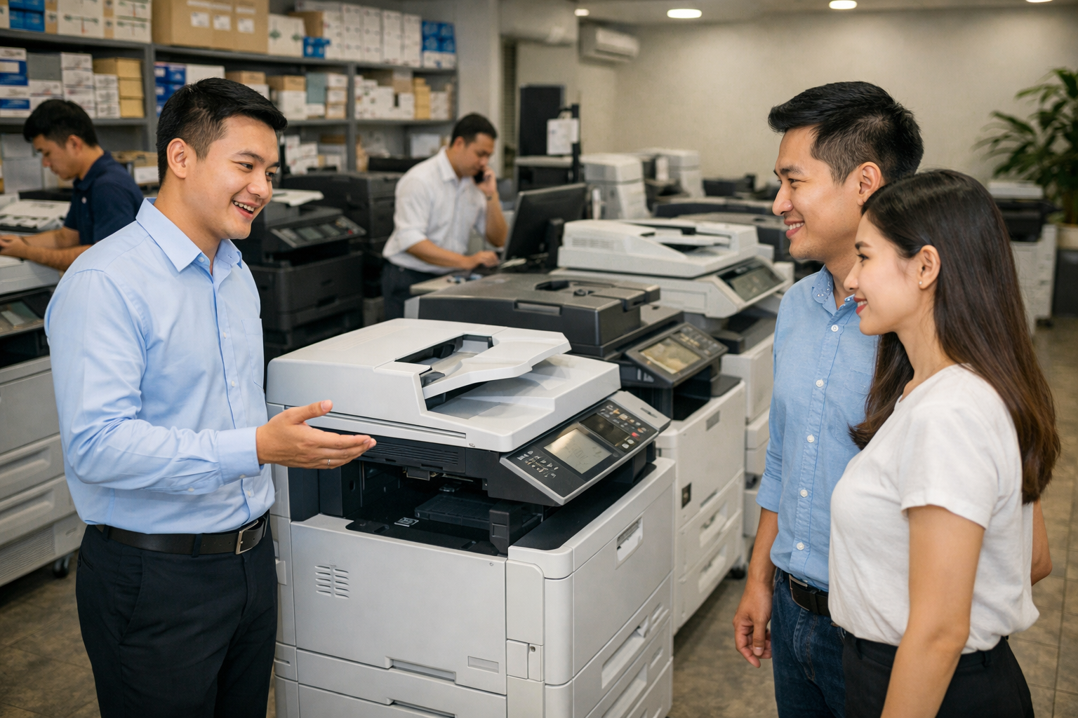 so sánh thuê máy photocopy Tuy Phong - Các đơn vị cho thuê máy photocopy uy tín tại Tuy Phong