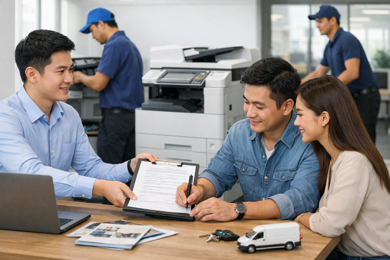 thuê máy photocopy là gì - Quy Trình Thuê Máy Photocopy