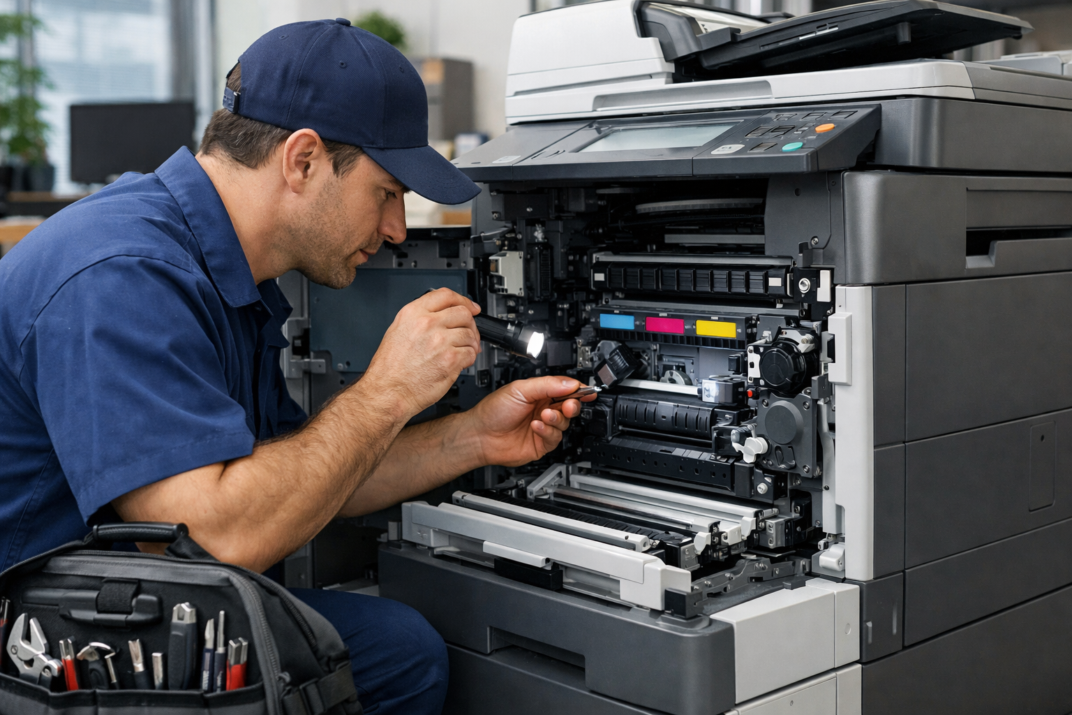 cách thuê máy photocopy Tuy Phong - IV. Các Dịch Vụ Bảo Trì Khi Thuê Máy Photocopy