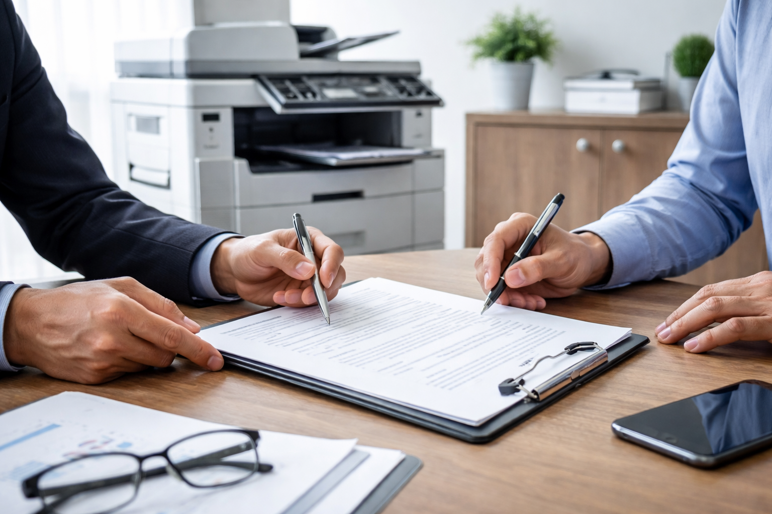 hợp đồng thuê máy photocopy gồm gì - Lưu Ý Quan Trọng Khi Ký Kết Hợp Đồng Thuê Máy Photocopy