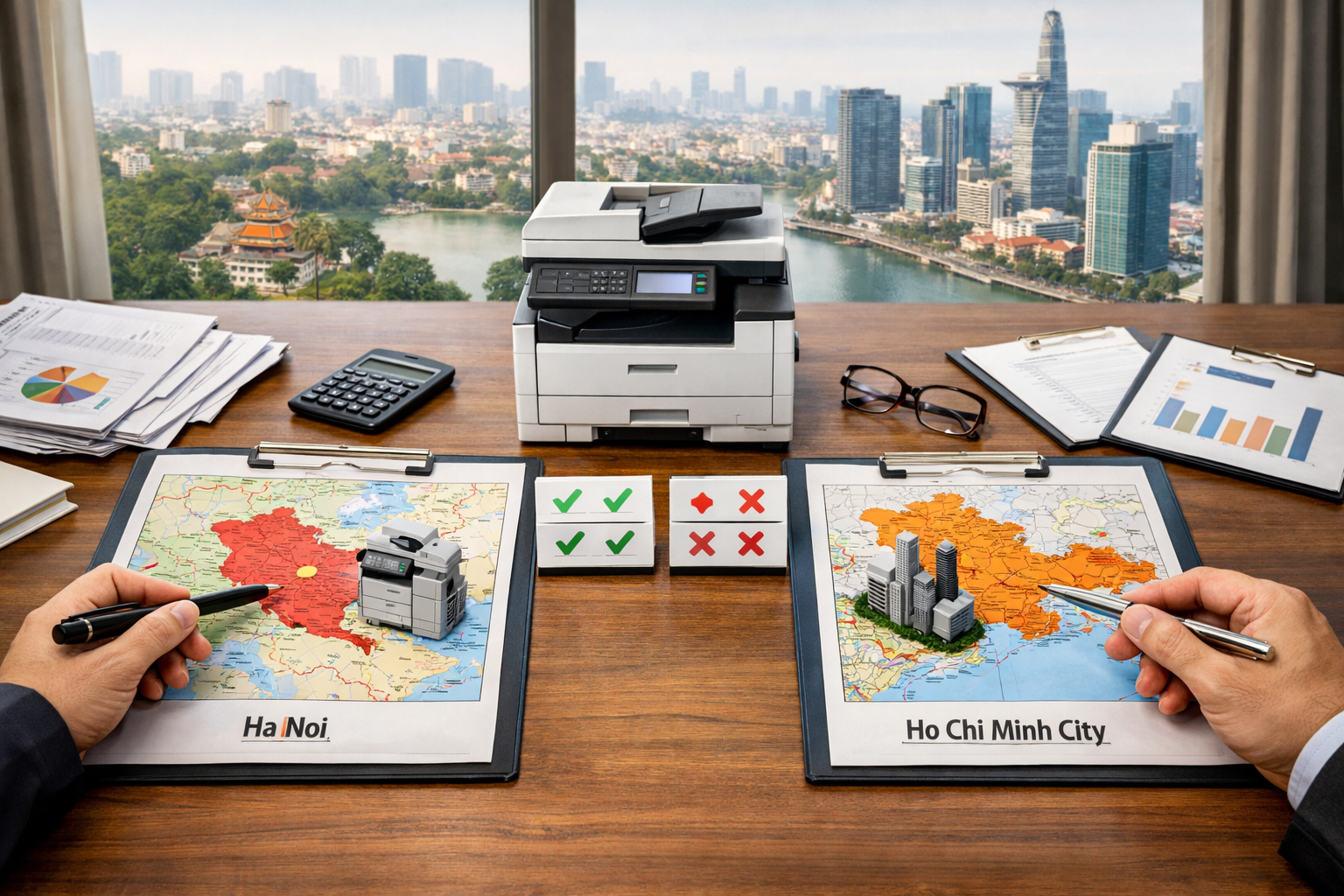 đánh giá dịch vụ thuê máy photocopy - So Sánh Dịch Vụ Thuê Máy Photocopy Tại Các Địa Phương