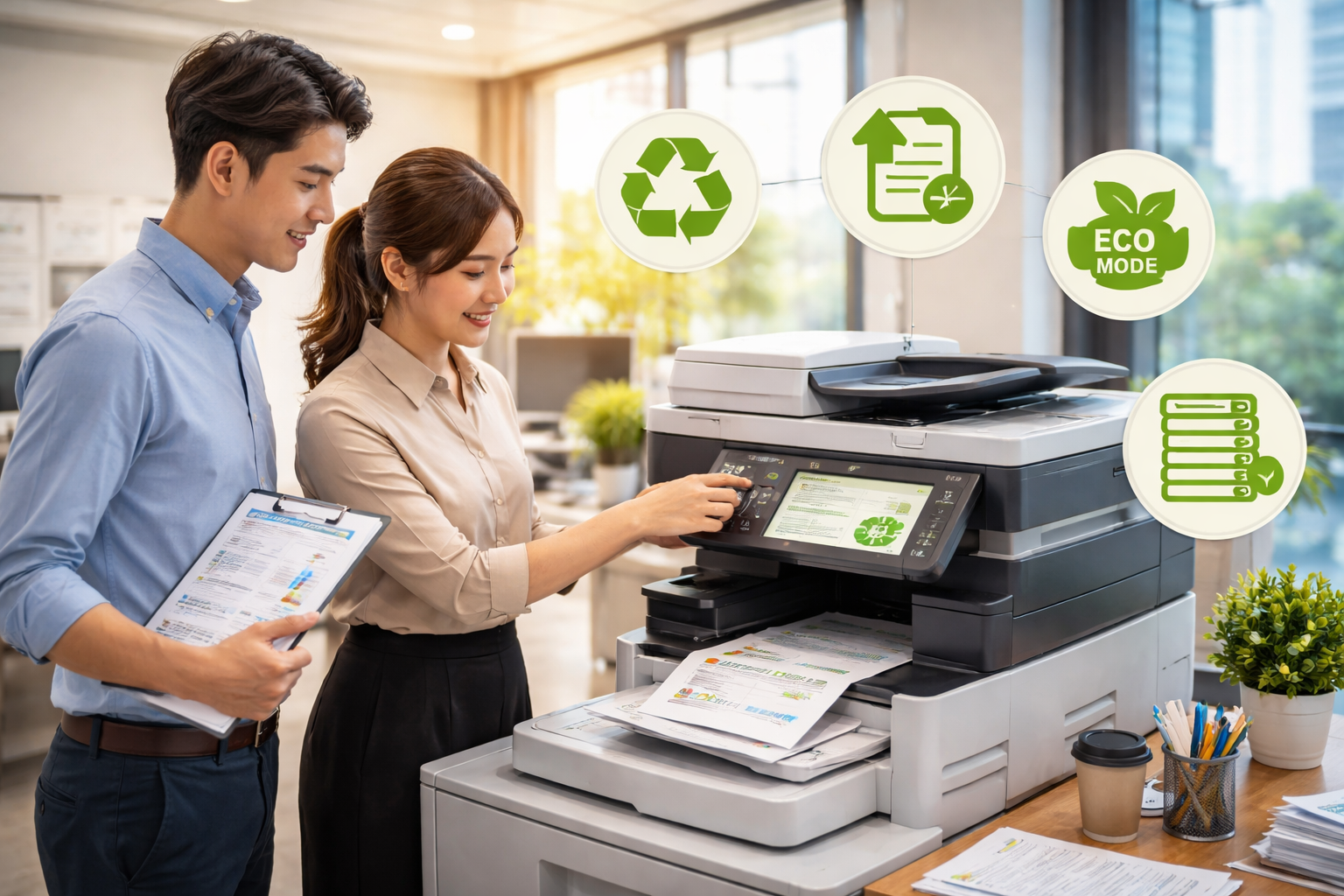 mẹo thuê máy photocopy tiết kiệm - Các Phương Pháp Tối Ưu Hóa Sử Dụng Máy Photocopy