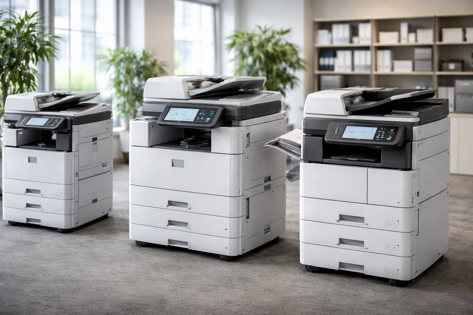 dịch vụ thuê máy photocopy tốt nhất - Các Loại Máy Photocopy Phổ Biến Trong Dịch Vụ Thuê