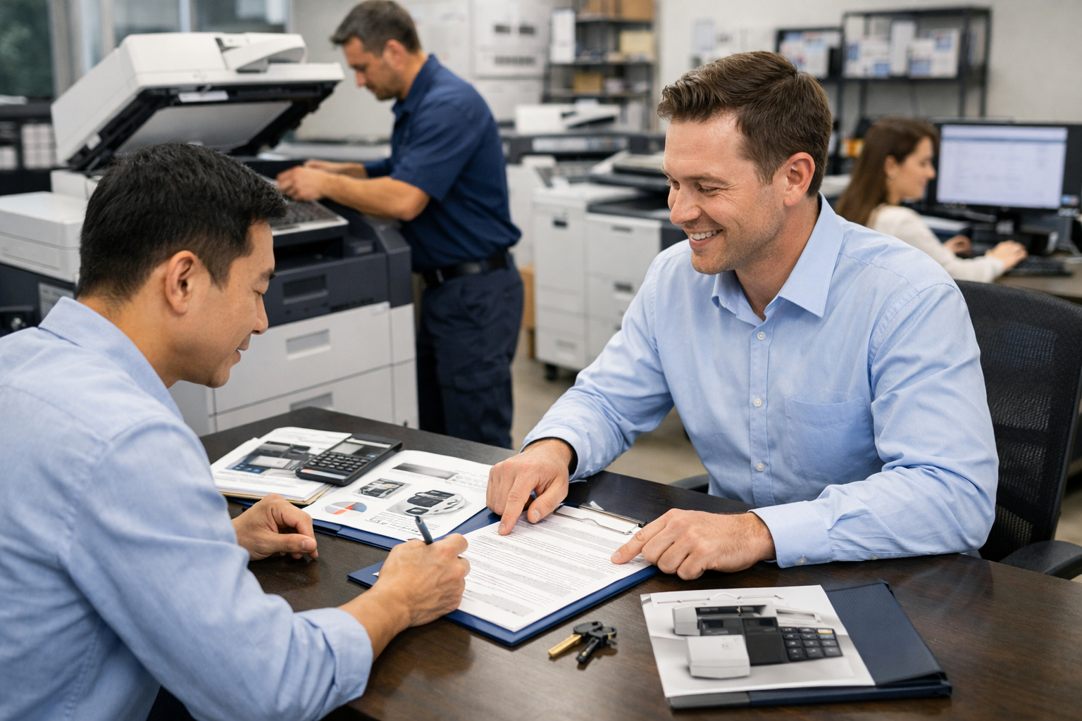 dịch vụ thuê máy photocopy tốt nhất - Quy Trình Thuê Máy Photocopy Tại Các Đơn Vị Cung Cấp Dịch Vụ