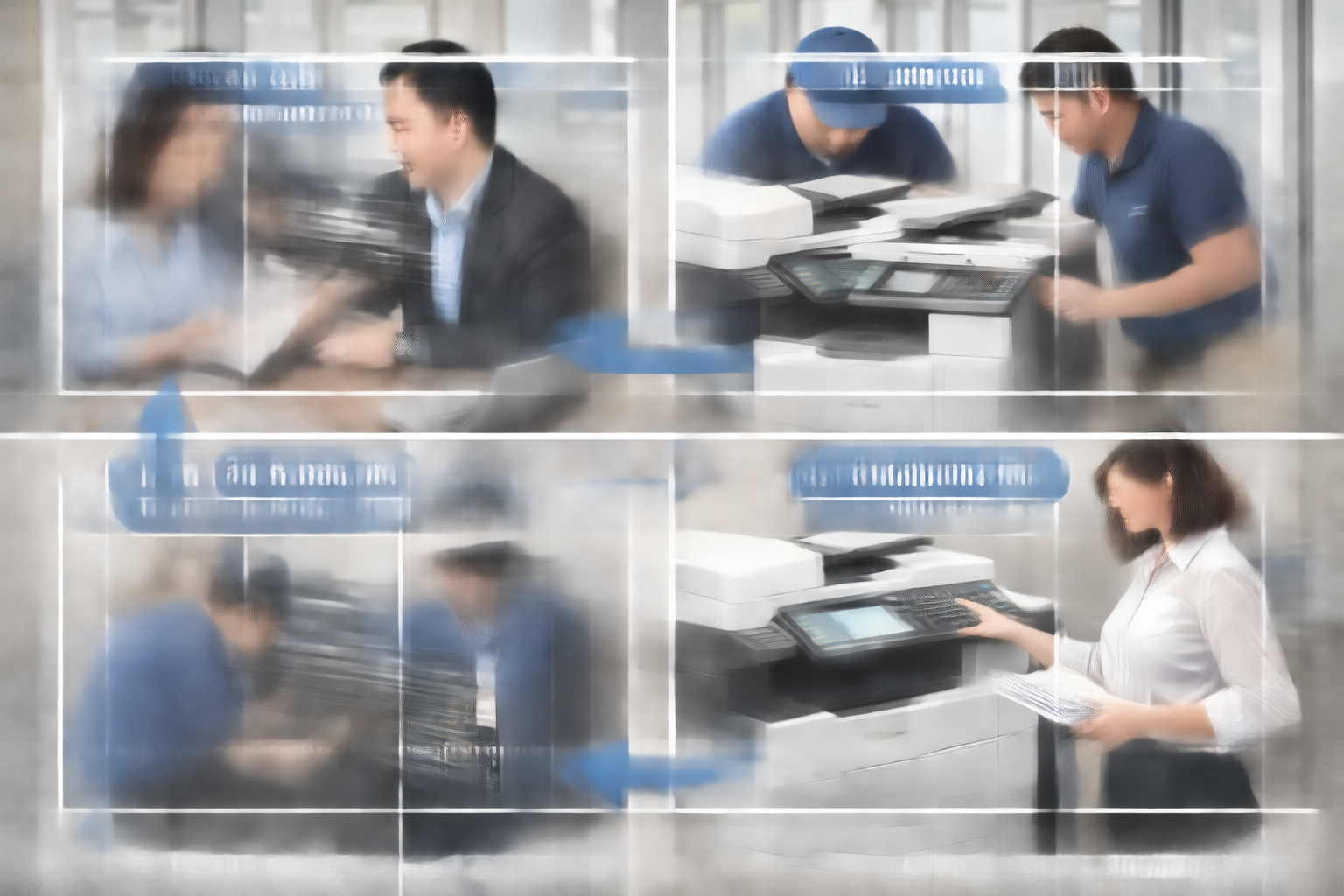 thuê máy photocopy là gì - II. Quy trình thuê máy photocopy