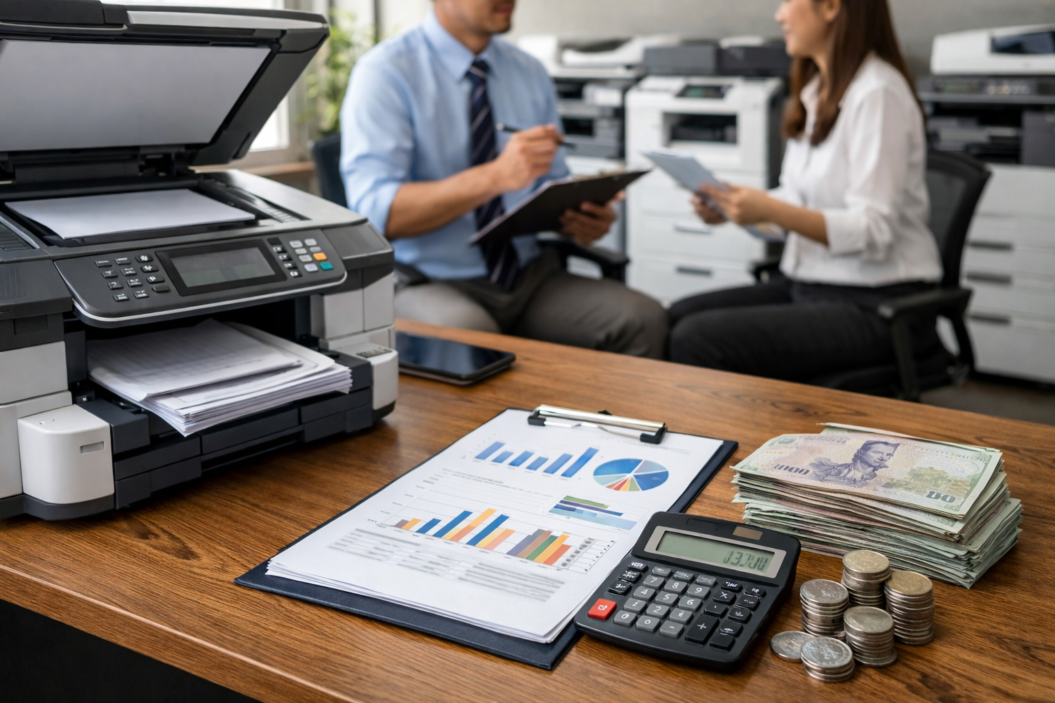 giá thuê máy photocopy Hồng Sơn - Các Yếu Tố Ảnh Hưởng Đến Giá Thuê Máy Photocopy Hồng Sơn