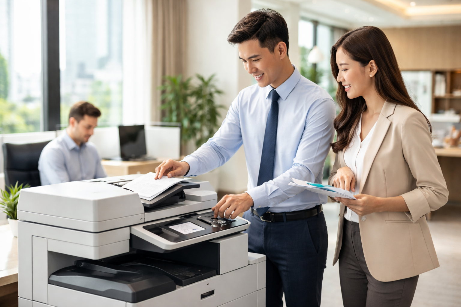 giá thuê máy photocopy Hồng Sơn - Các Lợi Ích Khi Thuê Máy Photocopy Hồng Sơn Cho Doanh Nghiệp