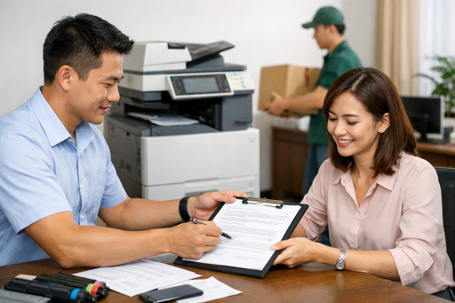 dịch vụ thuê photocopy Đạ Huoai 3 - Quy Trình Thuê Máy Photocopy Đạ Huoai 3