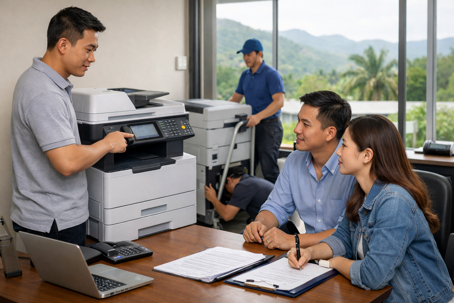 cách chọn thuê photocopy Đạ Huoai 3 - Quy Trình Thuê Máy Photocopy Tại Đạ Huoai 3