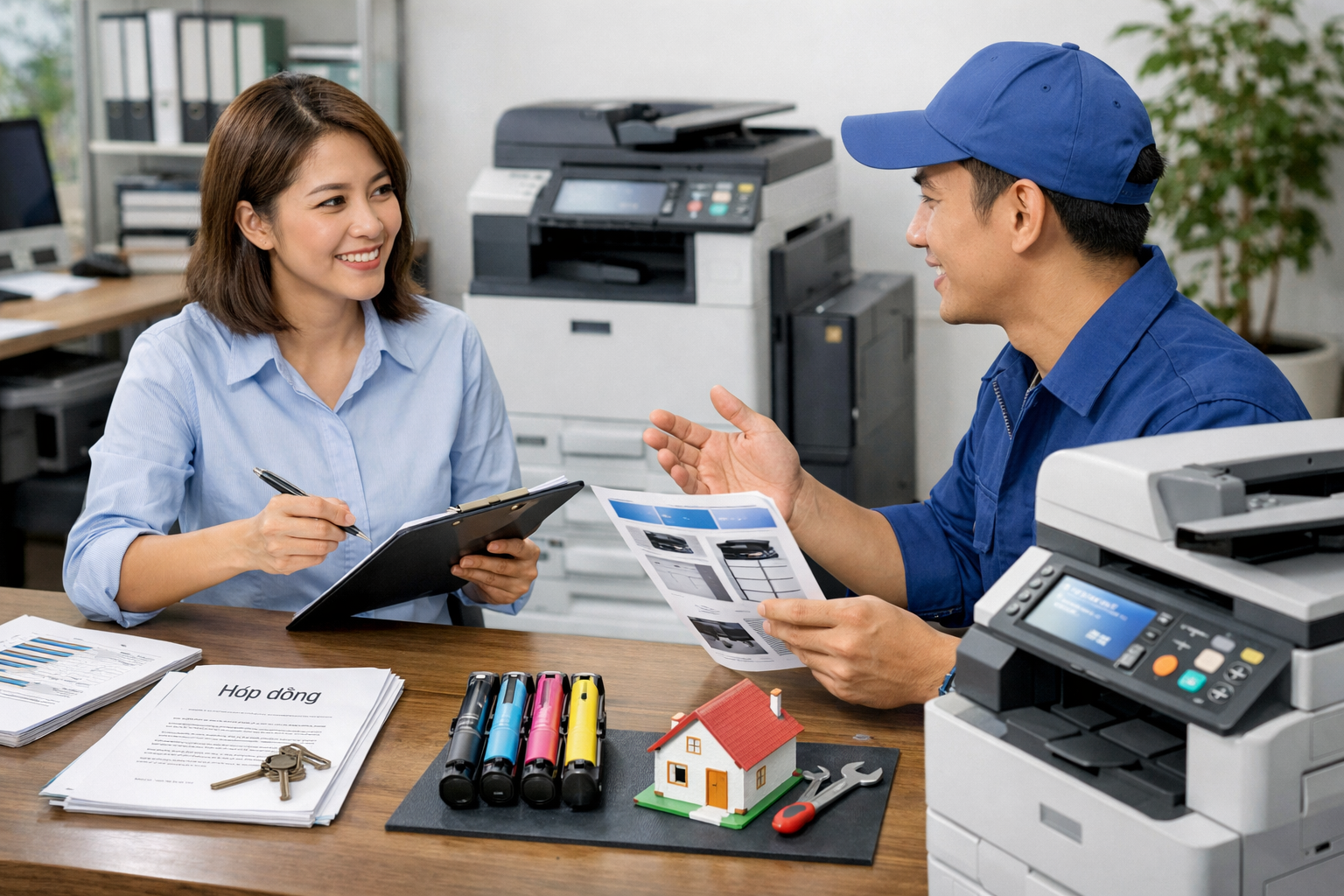 hướng dẫn thuê photocopy Đạ Huoai 3 - Tiêu chí chọn dịch vụ thuê máy photocopy Đạ Huoai 3 uy tín