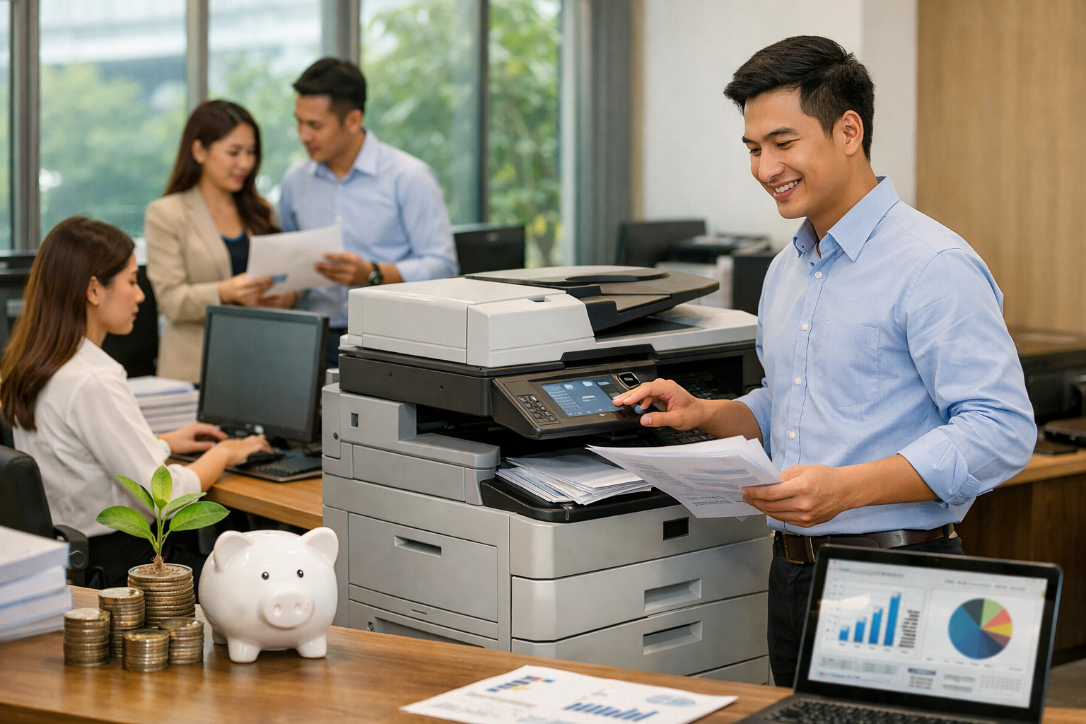 hướng dẫn thuê photocopy Đạ Huoai 3 - Lợi ích của việc thuê máy photocopy Đạ Huoai 3 cho doanh nghiệp