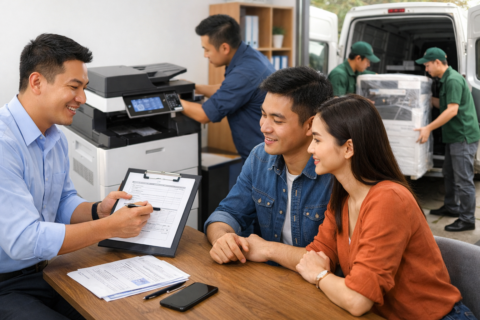 so sánh thuê photocopy Đạ Huoai 3 - Quy Trình Thuê Máy Photocopy Đạ Huoai 3
