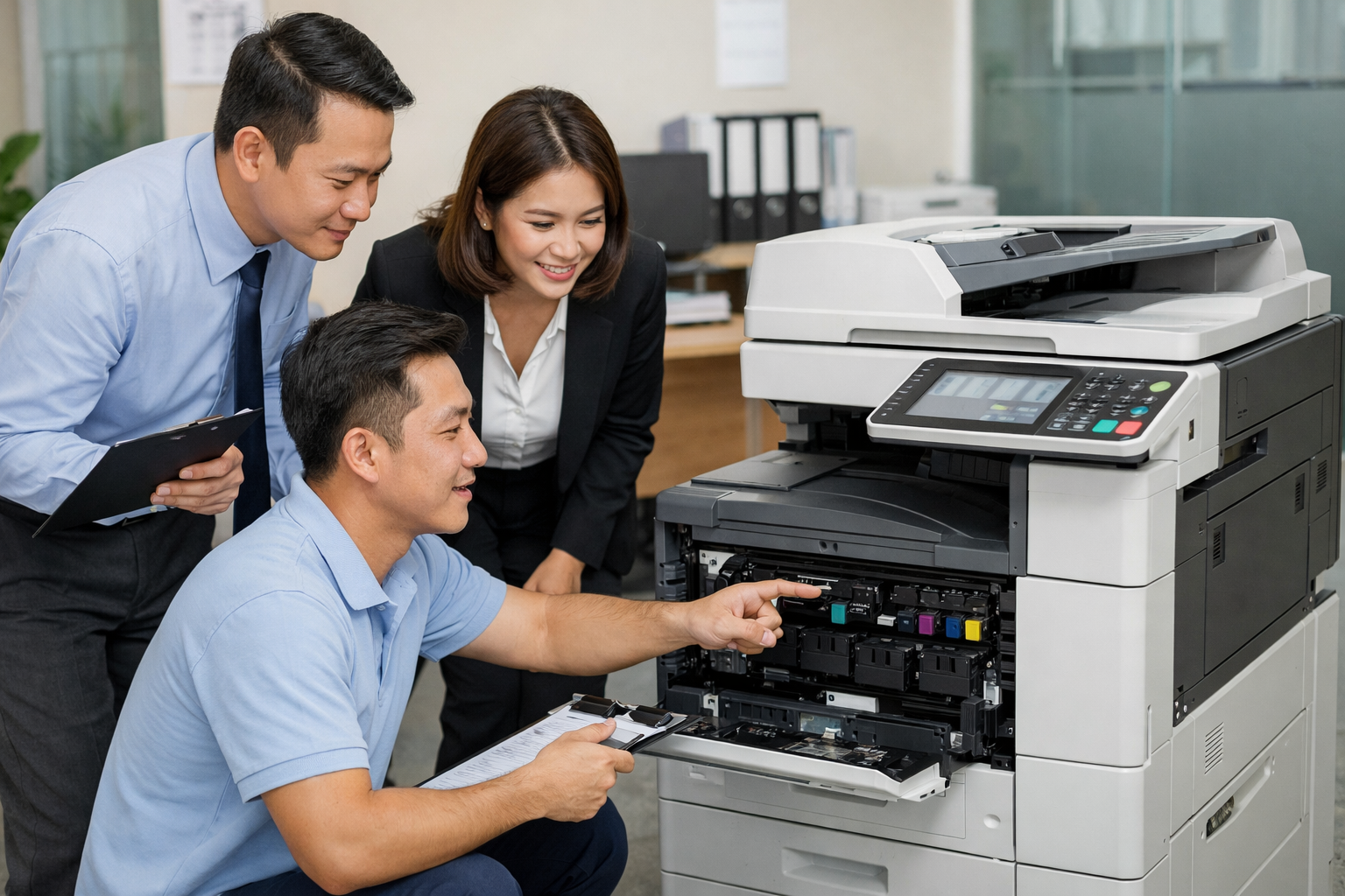 kinh nghiệm thuê máy photocopy Xuân Hương - Đánh giá chất lượng dịch vụ thuê máy photocopy Xuân Hương