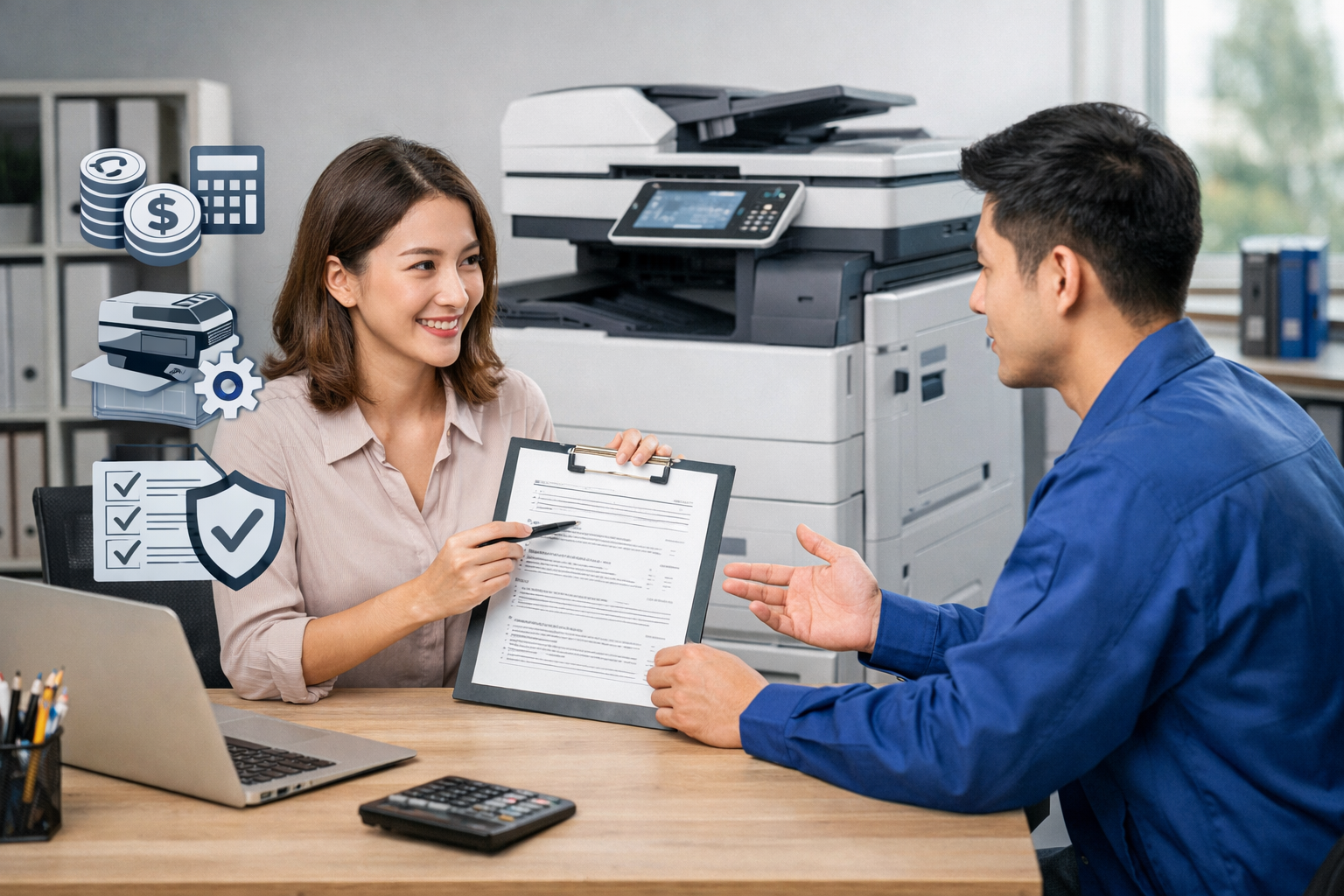 mẹo thuê máy photocopy Xuân Hương - Các yếu tố cần lưu ý khi chọn dịch vụ thuê máy photocopy Xuân Hương