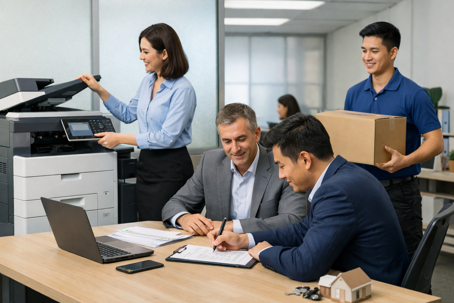 thuê máy photocopy là gì - Quy Trình Thuê Máy Photocopy Cho Doanh Nghiệp