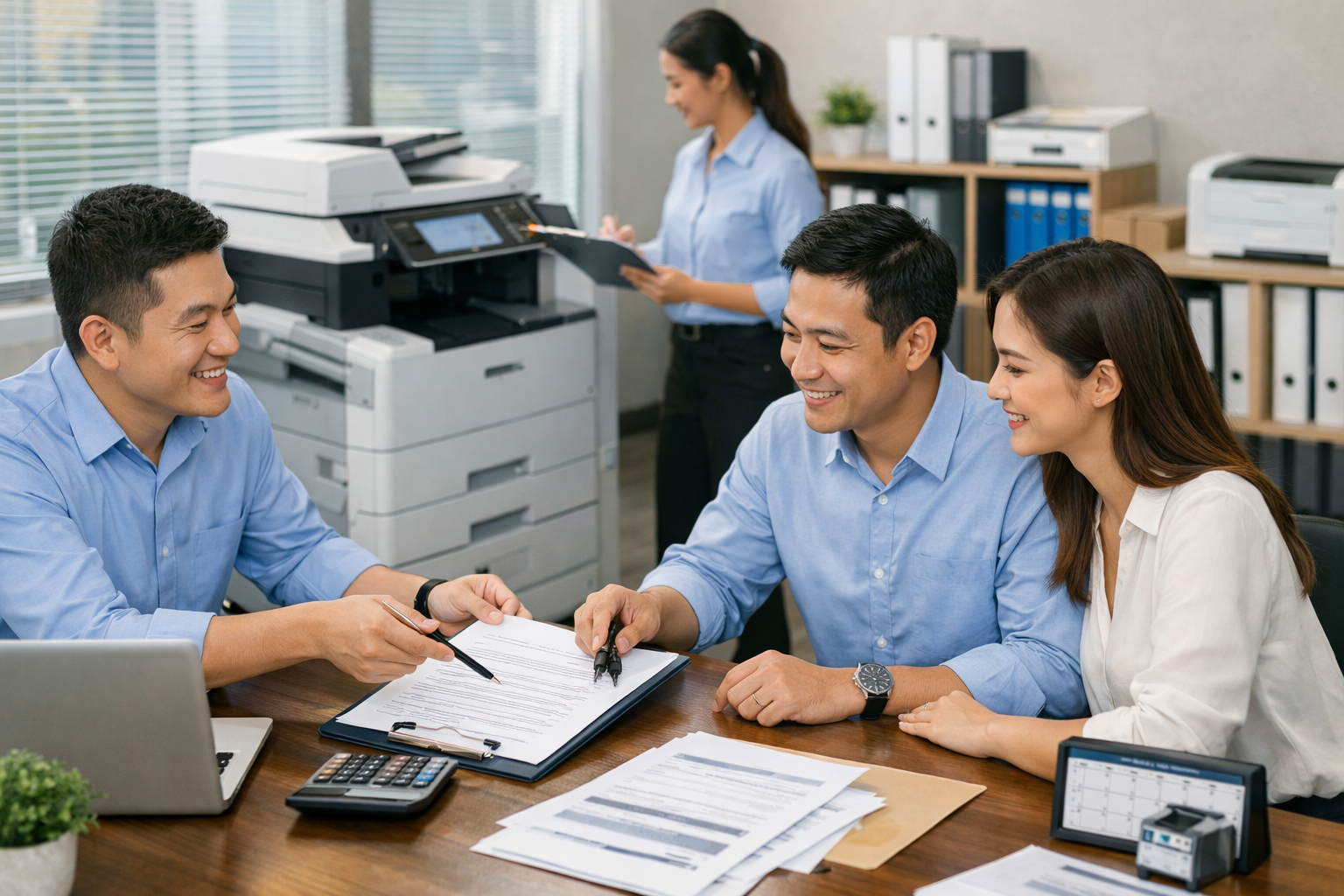 cách thuê máy photocopy Xuân Hương - Quy Trình Thuê Máy Photocopy tại Xuân Hương