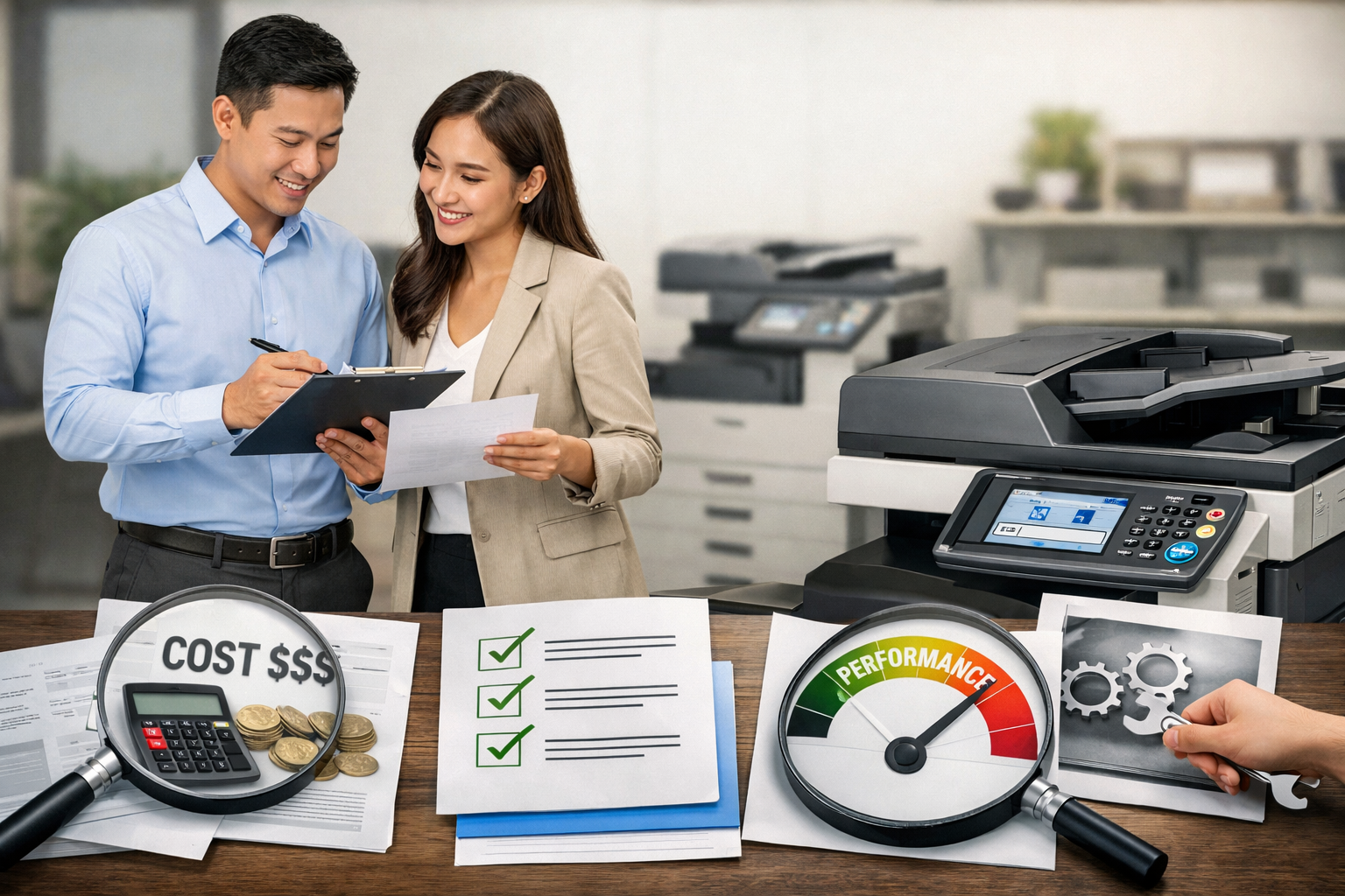 cách thuê máy photocopy Xuân Hương - Các Tiêu Chí Quan Trọng Khi Chọn Máy Photocopy Thuê