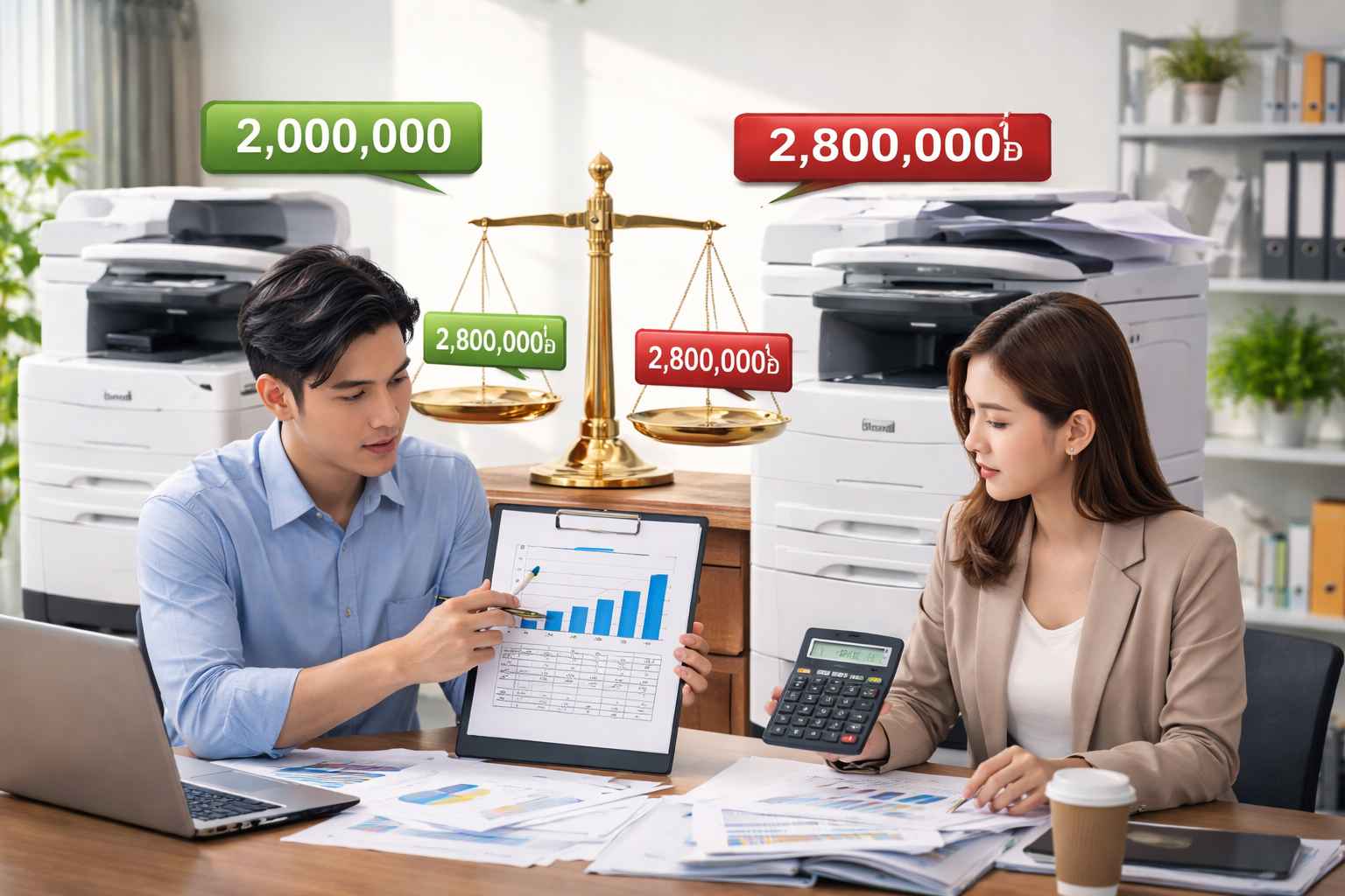 giá thuê máy photocopy Xuân Hương - So Sánh Giá Thuê Máy Photocopy Xuân Hương Với Các Địa Chỉ Khác