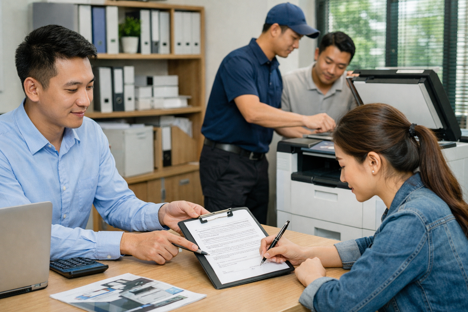 dịch vụ thuê máy photocopy Bảo Lâm 2 - Quy Trình Thuê Máy Photocopy Tại Bảo Lâm 2