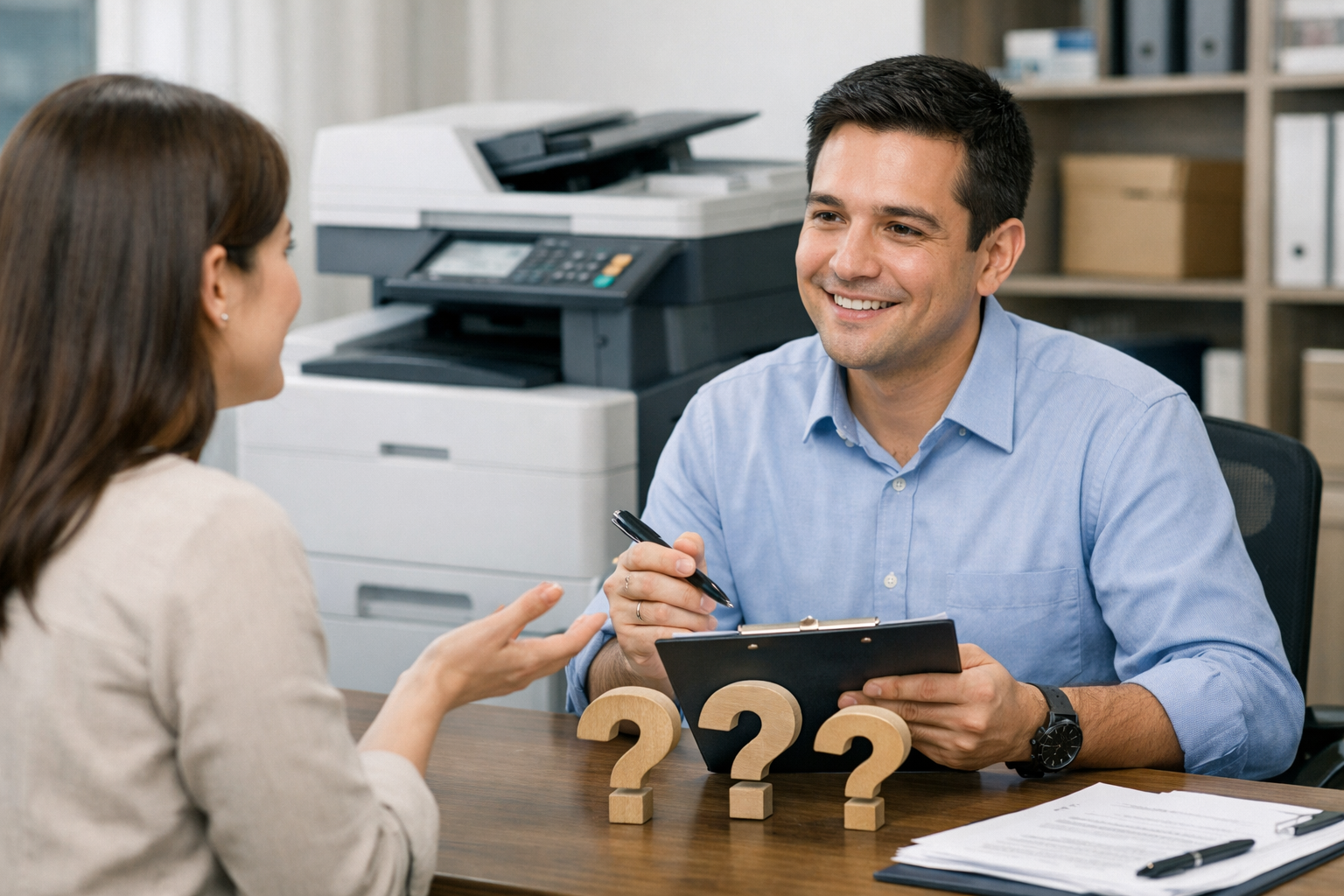 mẹo thuê máy photocopy Bảo Lâm 2 - Câu hỏi thường gặp (FAQ)