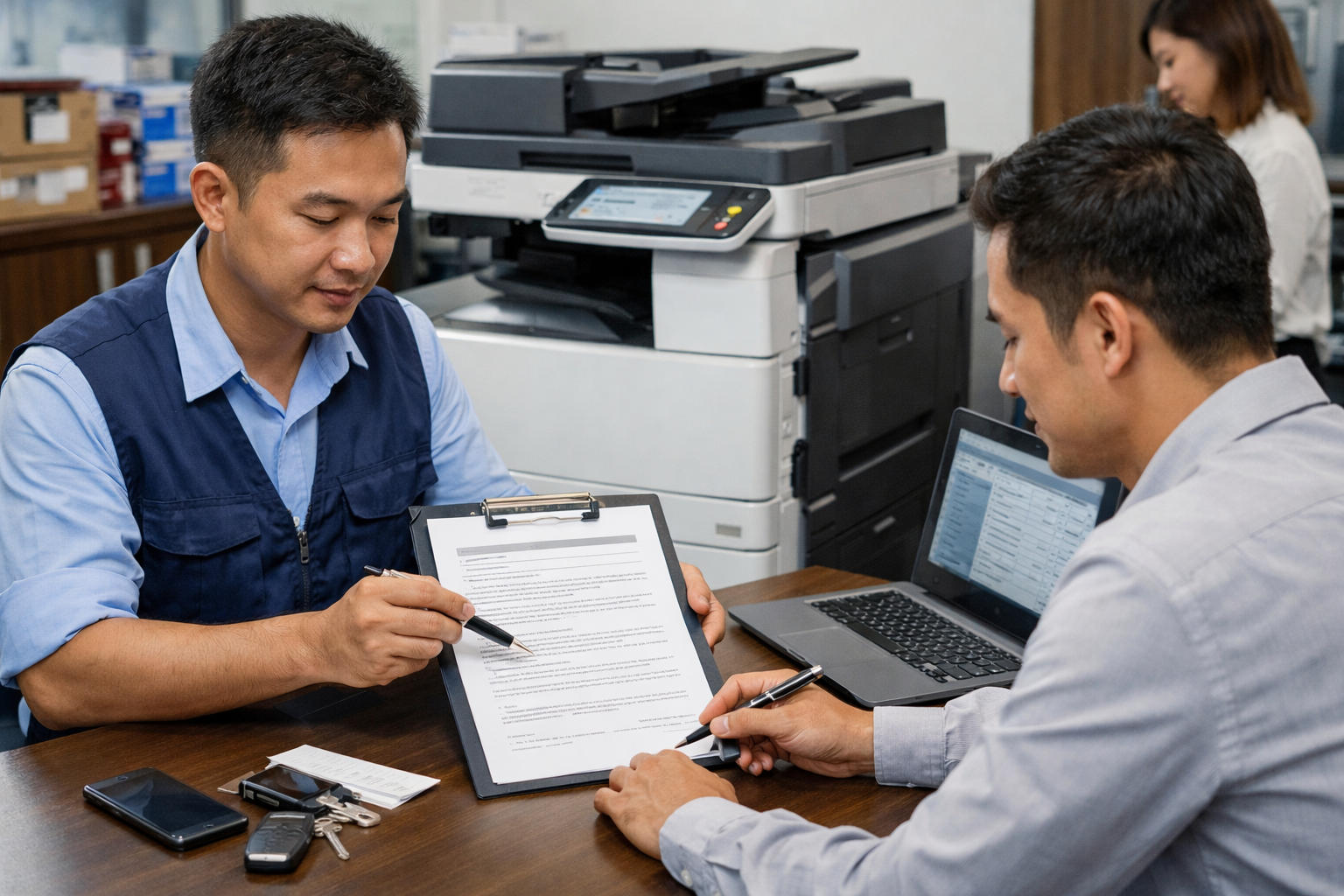 cách thuê máy photocopy Bảo Lâm 2 - Quy Trình Thuê Máy Photocopy Bảo Lâm 2