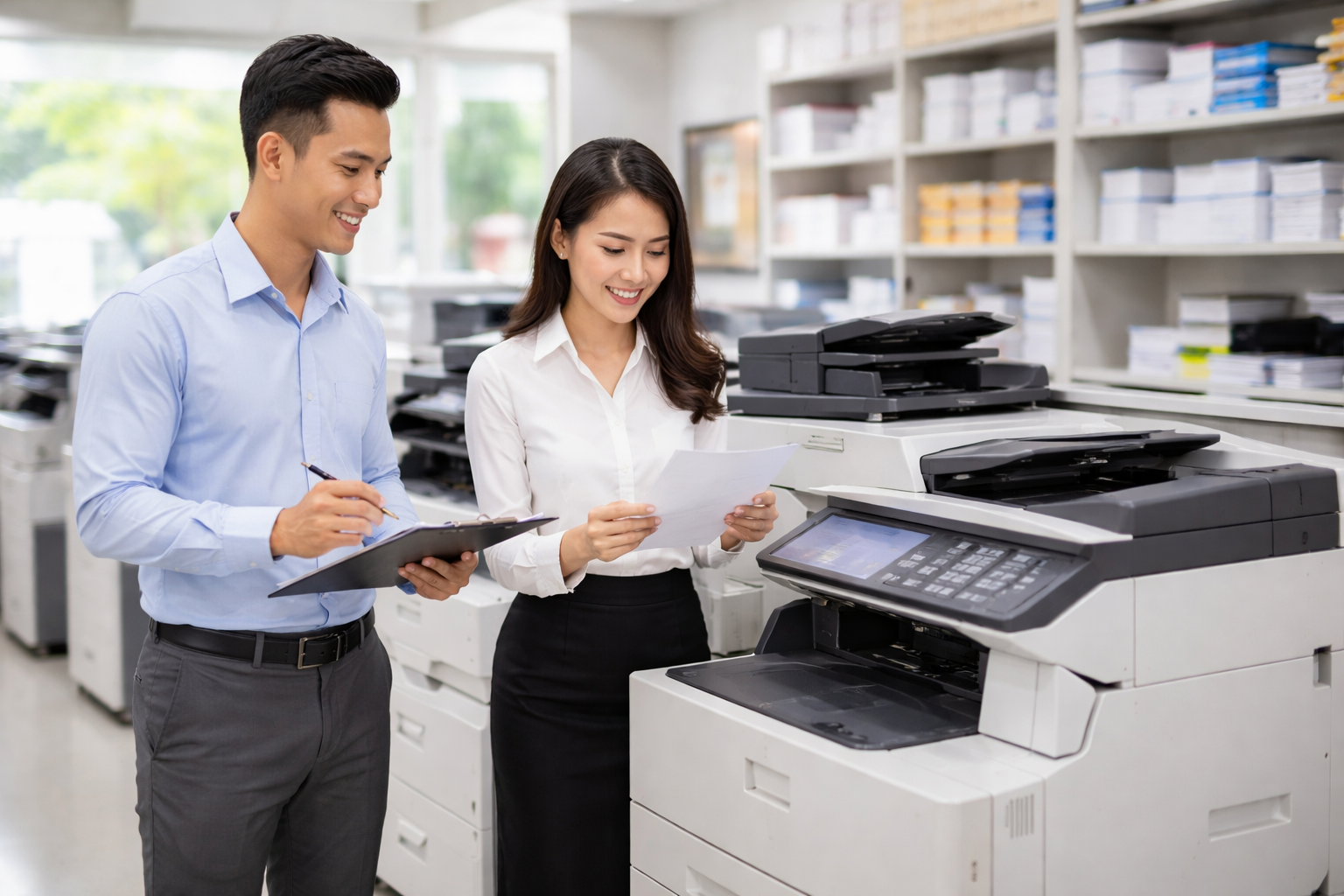 nơi thuê photocopy Bảo Lâm uy tín - Tiêu Chí Chọn Dịch Vụ Thuê Máy Photocopy Uy Tín