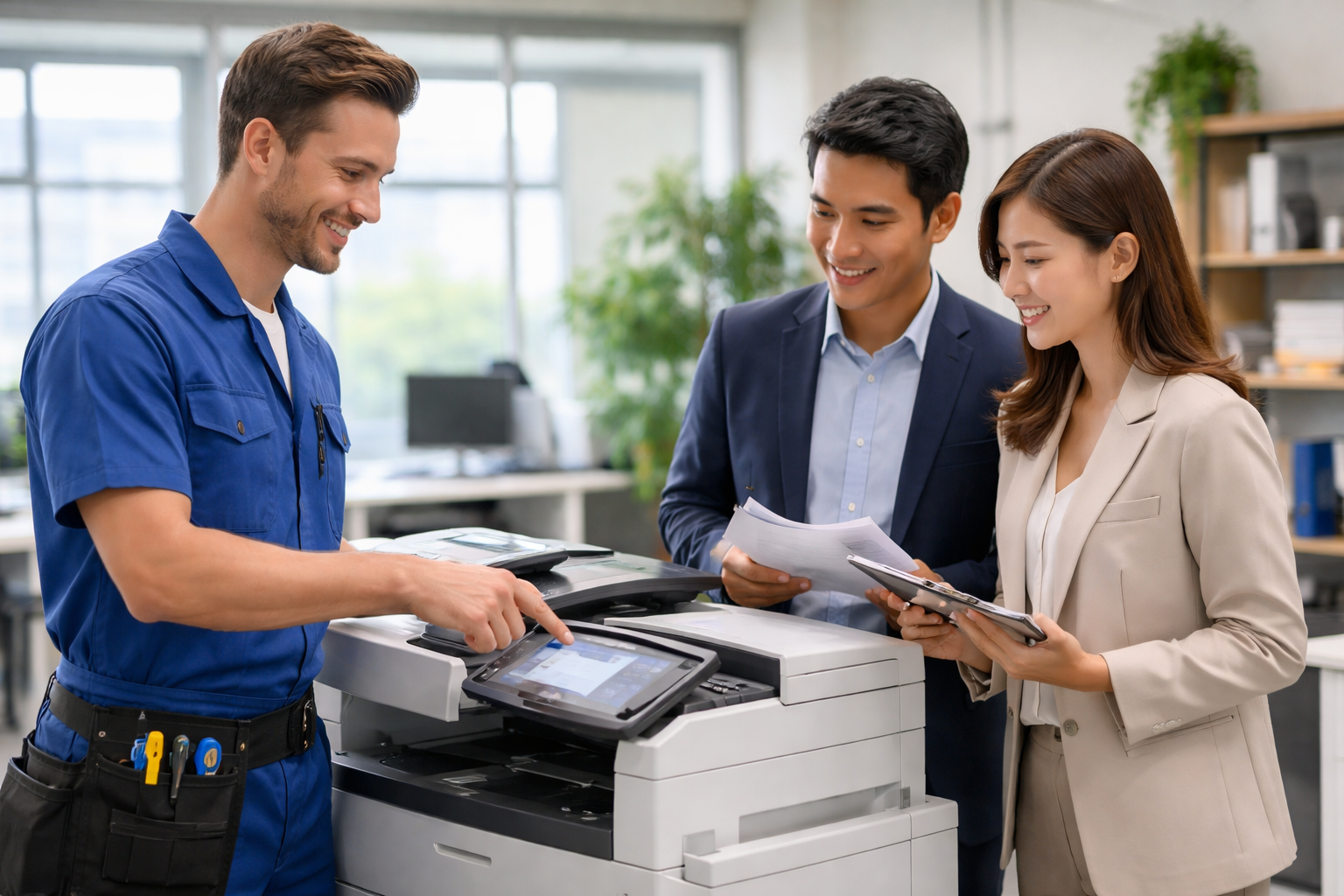 giá thuê máy photocopy Bảo Lâm - Các Dịch Vụ Hỗ Trợ Khách Hàng Khi Thuê Máy Photocopy Bảo Lâm