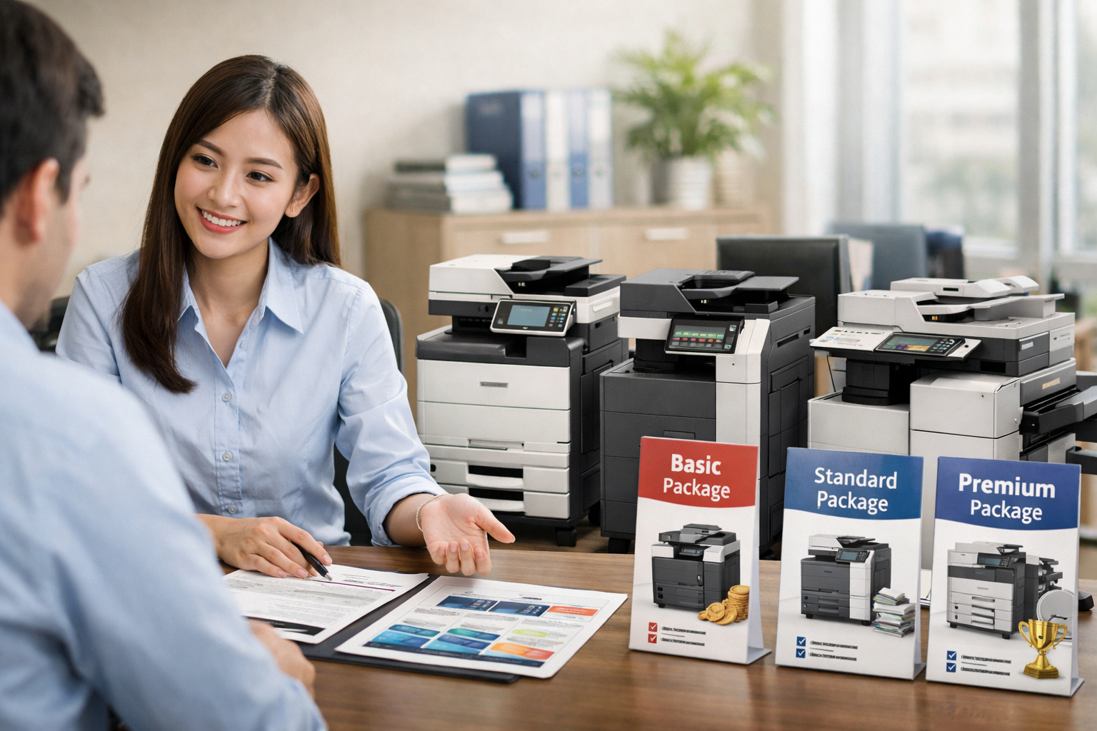 Địa chỉ thuê máy photocopy Gia Hiệp - III. Các gói dịch vụ thuê máy photocopy tại Gia Hiệp