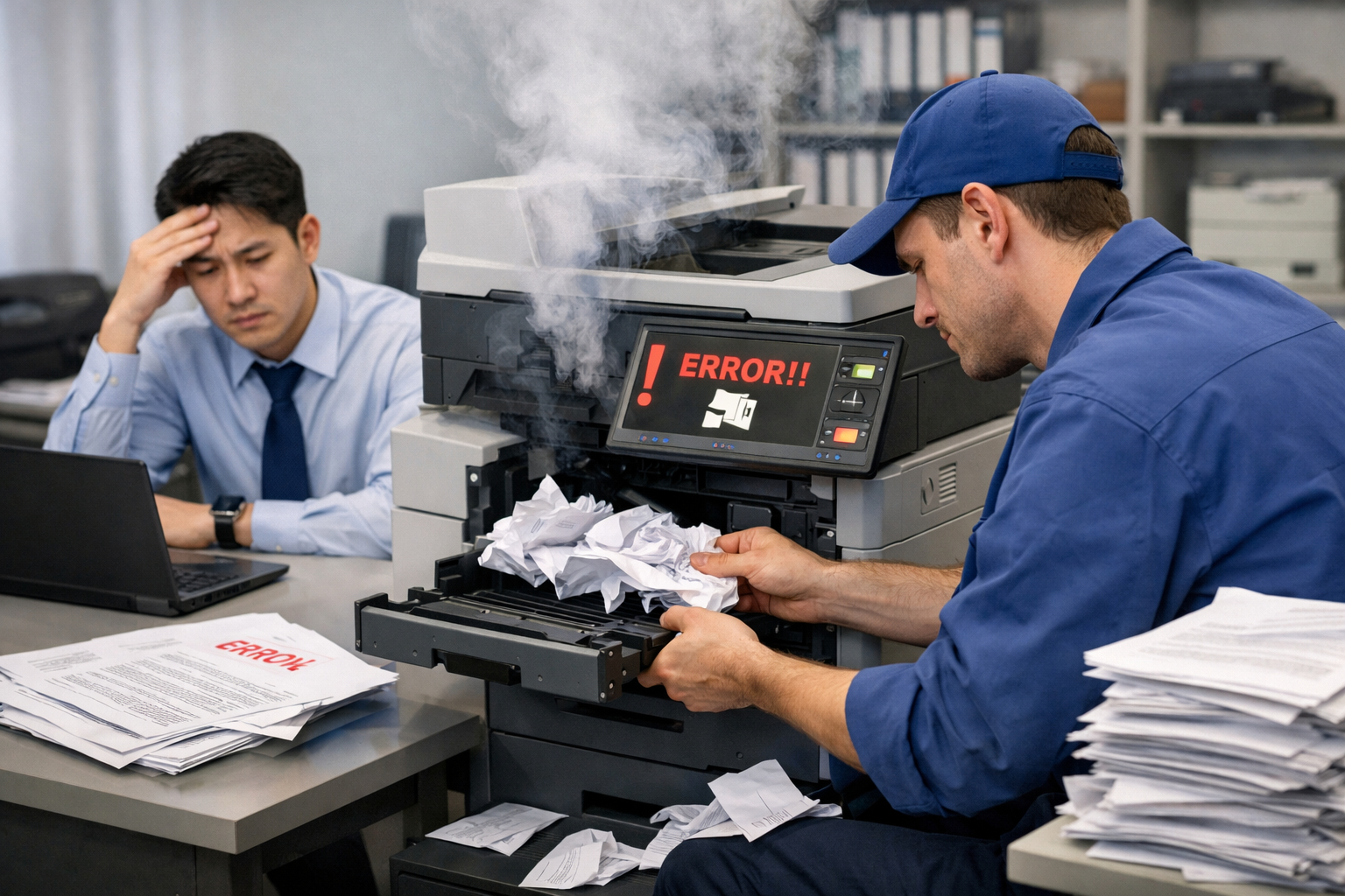 Mẹo thuê máy photocopy Gia Hiệp tiết kiệm - Các Lỗi Thường Gặp Khi Thuê Máy Photocopy Và Cách Tránh