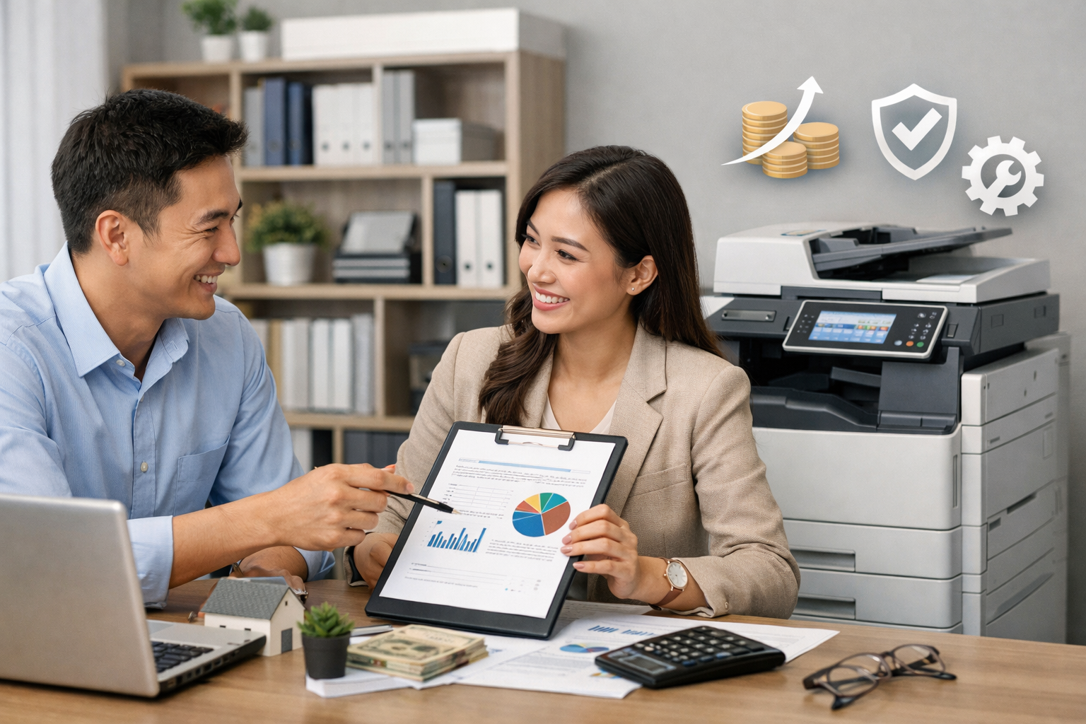 Hướng dẫn thuê máy photocopy Gia Hiệp - Lợi Ích Khi Thuê Máy Photocopy Gia Hiệp