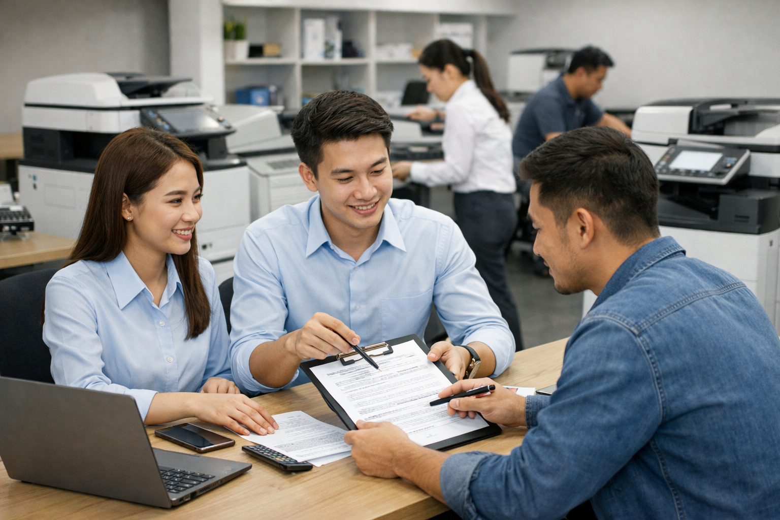 Cách thuê máy photocopy Gia Hiệp - Quy Trình Thuê Máy Photocopy Tại Gia Hiệp