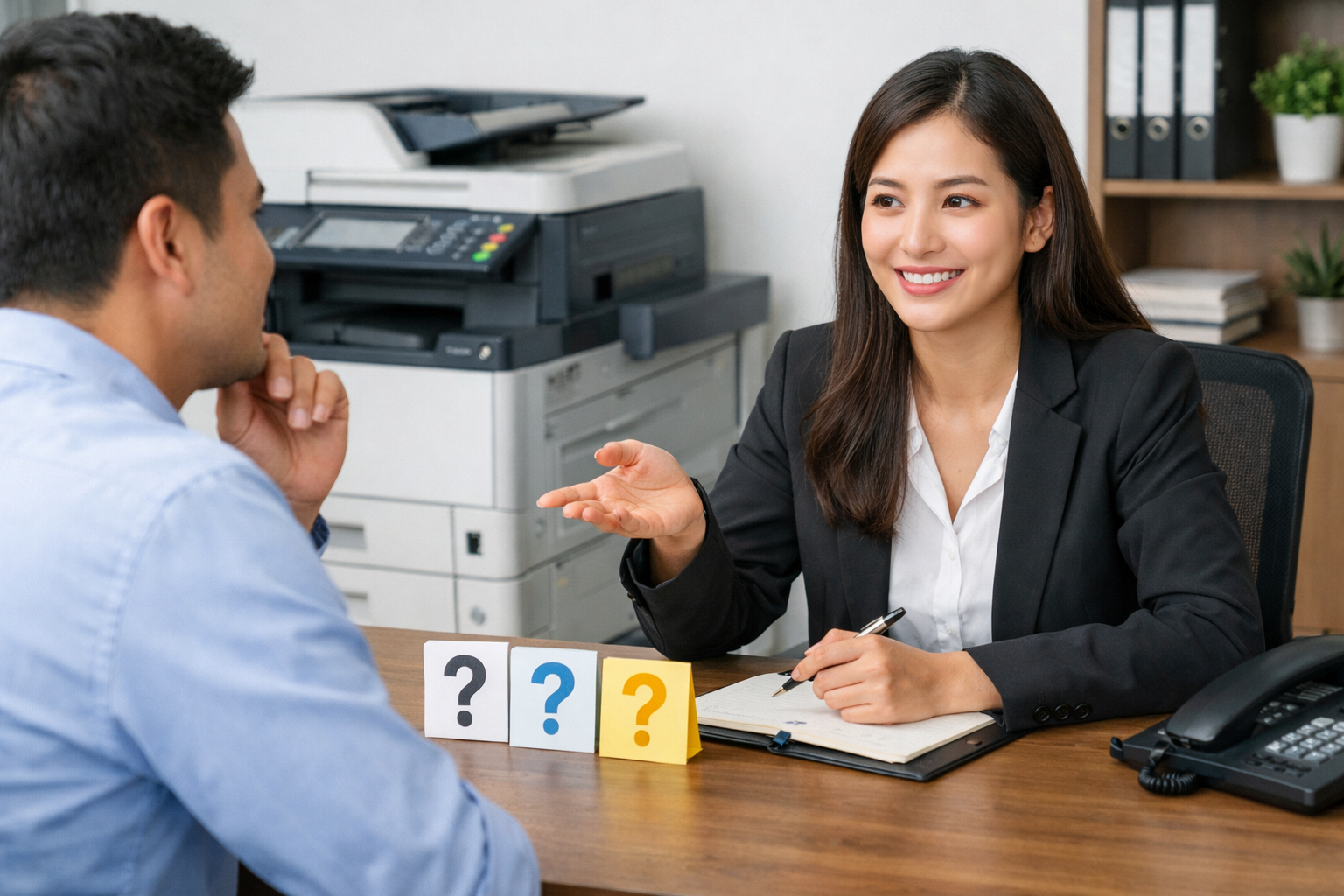 Cách thuê máy photocopy Gia Hiệp - Câu Hỏi Thường Gặp