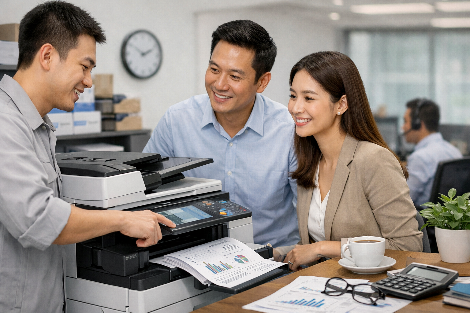 kinh nghiệm thuê máy photocopy Sơn Điền - Các Lợi Ích Khi Thuê Máy Photocopy Tại Sơn Điền