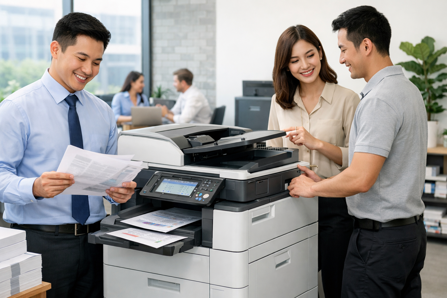 hướng dẫn thuê máy photocopy Sơn Điền - Những Lợi Ích Khi Thuê Máy Photocopy Tại Sơn Điền