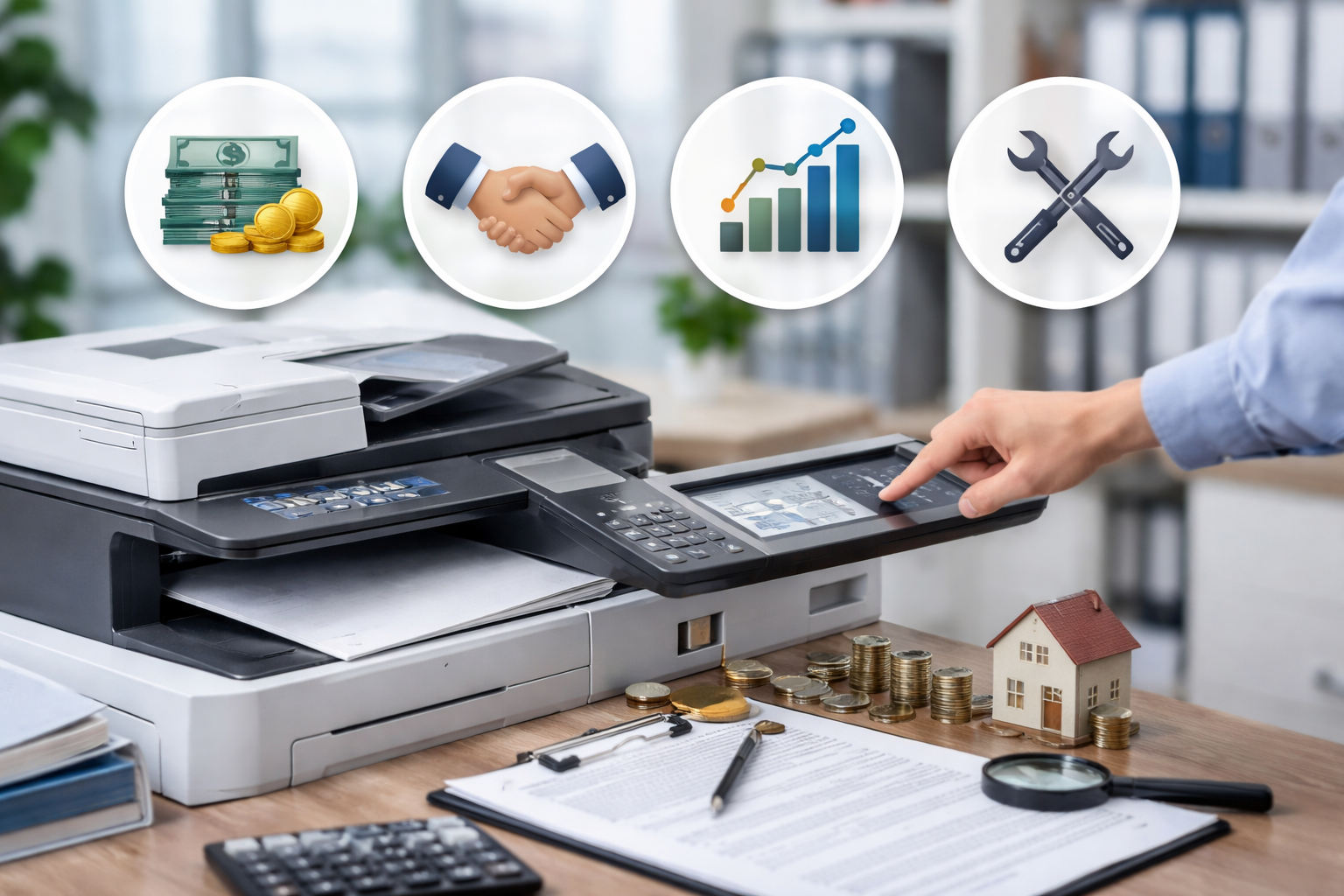 so sánh thuê máy photocopy Sơn Điền - Các Yếu Tố Ảnh Hưởng Đến Giá Thuê Máy Photocopy Sơn Điền