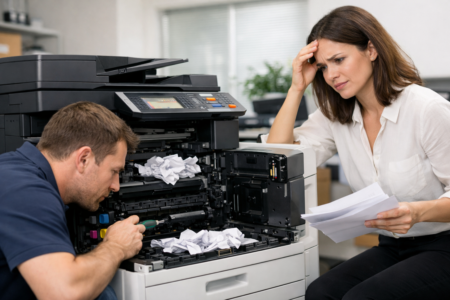 thuê máy photocopy Sơn Điền tốt nhất - Những Lỗi Thường Gặp Khi Thuê Máy Photocopy và Cách Khắc Phục