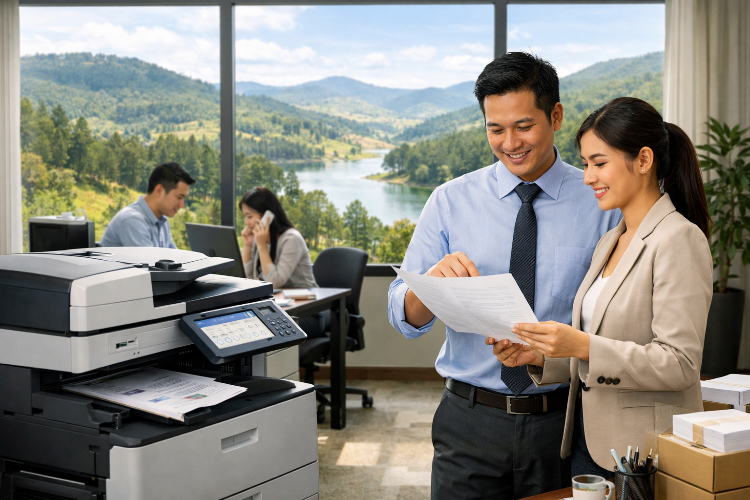 cách thuê máy photocopy Sơn Điền Lâm Đồng - Lợi Ích Khi Thuê Máy Photocopy Tại Sơn Điền Lâm Đồng